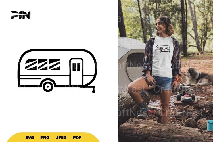 Caravan Camping SVG Bundle