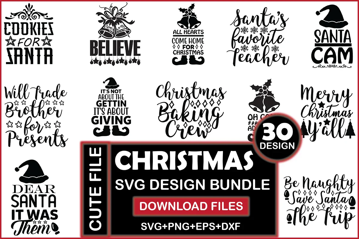 Christmas 1 SVG Bundle - Image 2