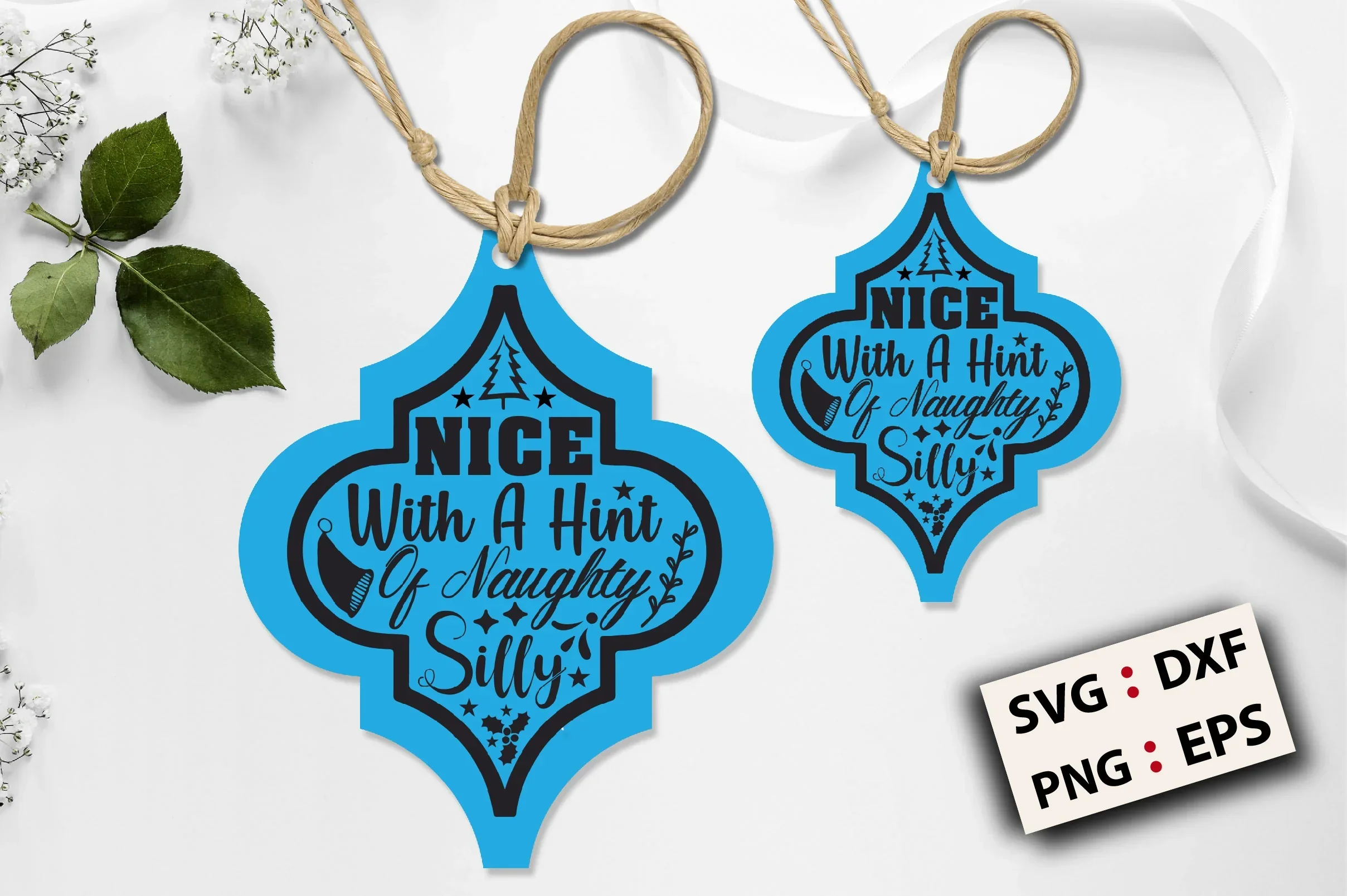 Christmas Arabesque Ornament SVG Bundle - Image 12