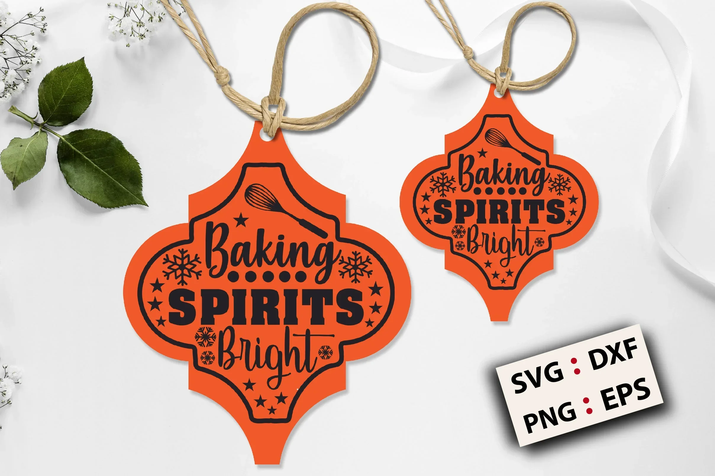 Christmas Arabesque Ornament SVG Bundle - Image 16