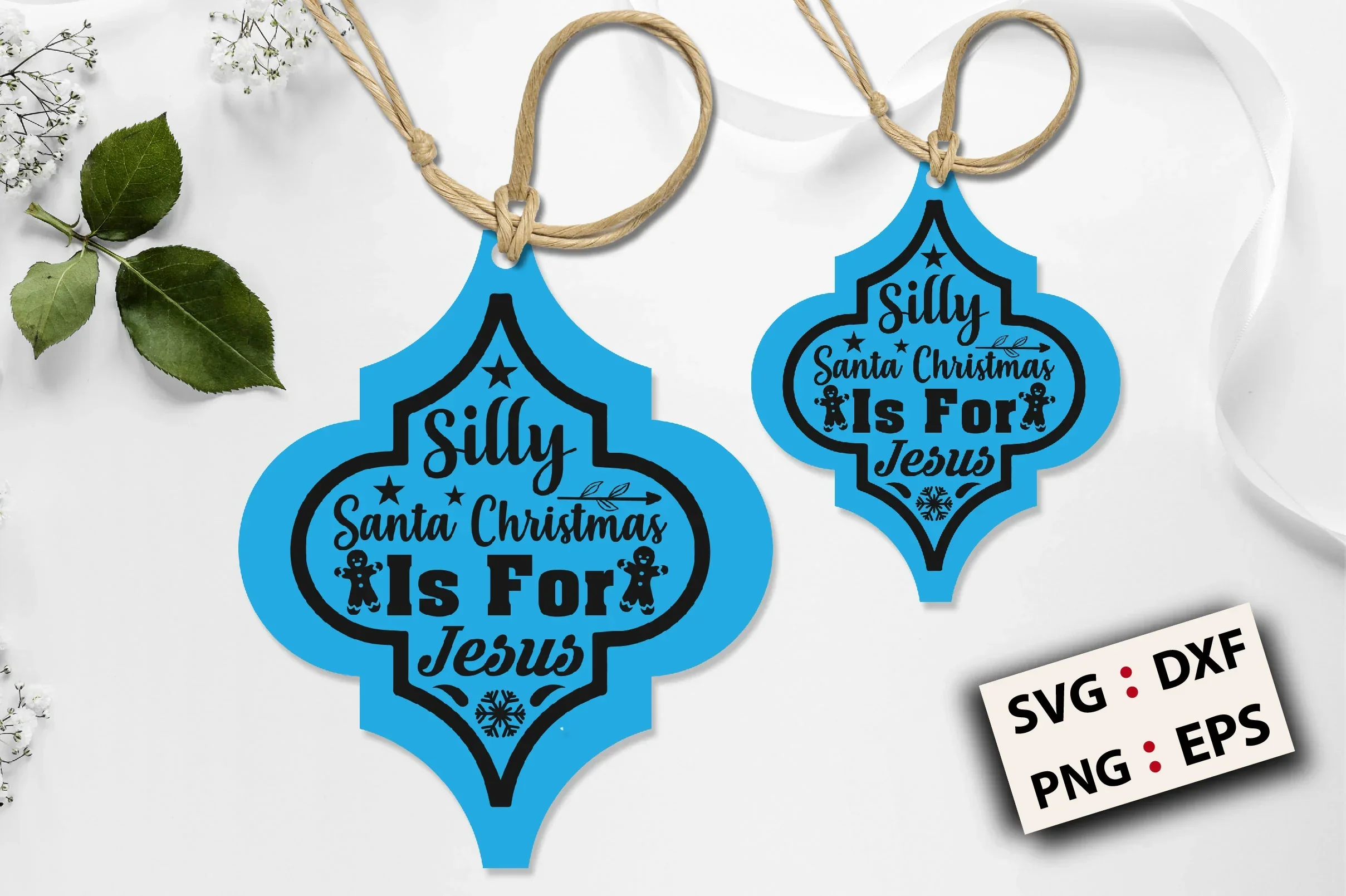Christmas Arabesque Ornament SVG Bundle - Image 17