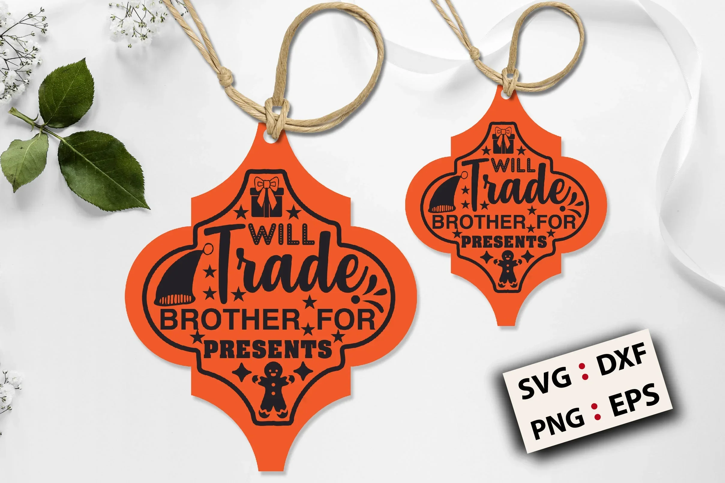 Christmas Arabesque Ornament SVG Bundle - Image 19