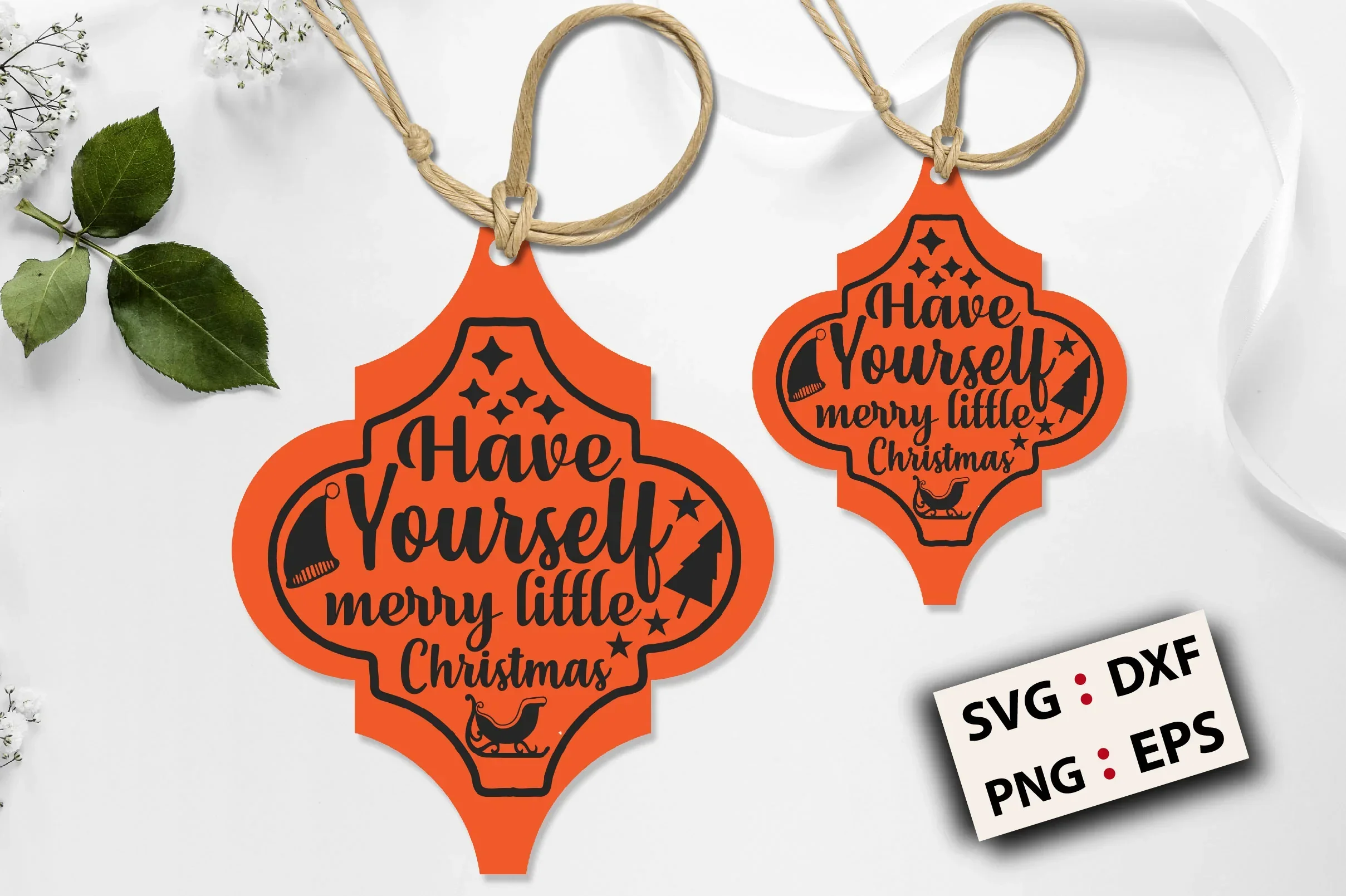 Christmas Arabesque Ornament SVG Bundle - Image 21