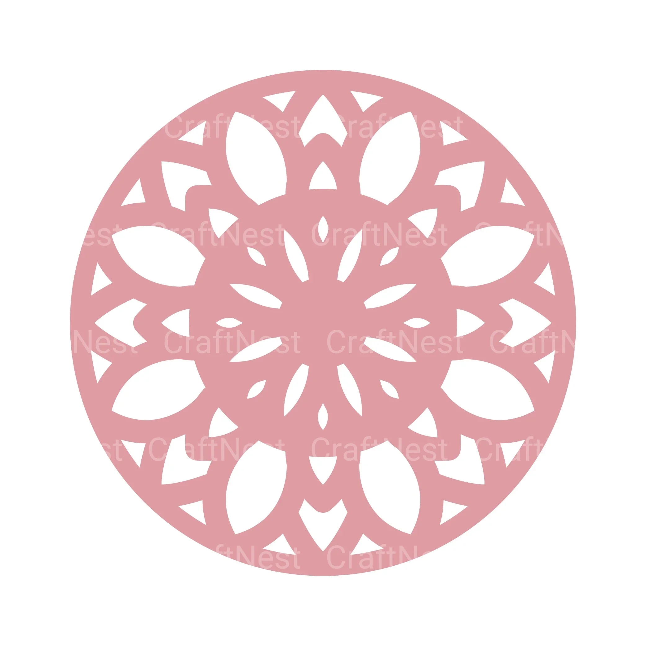 Christmas Bauble Mandala 3D Layered Papercut Clipart Bundle - Image 4