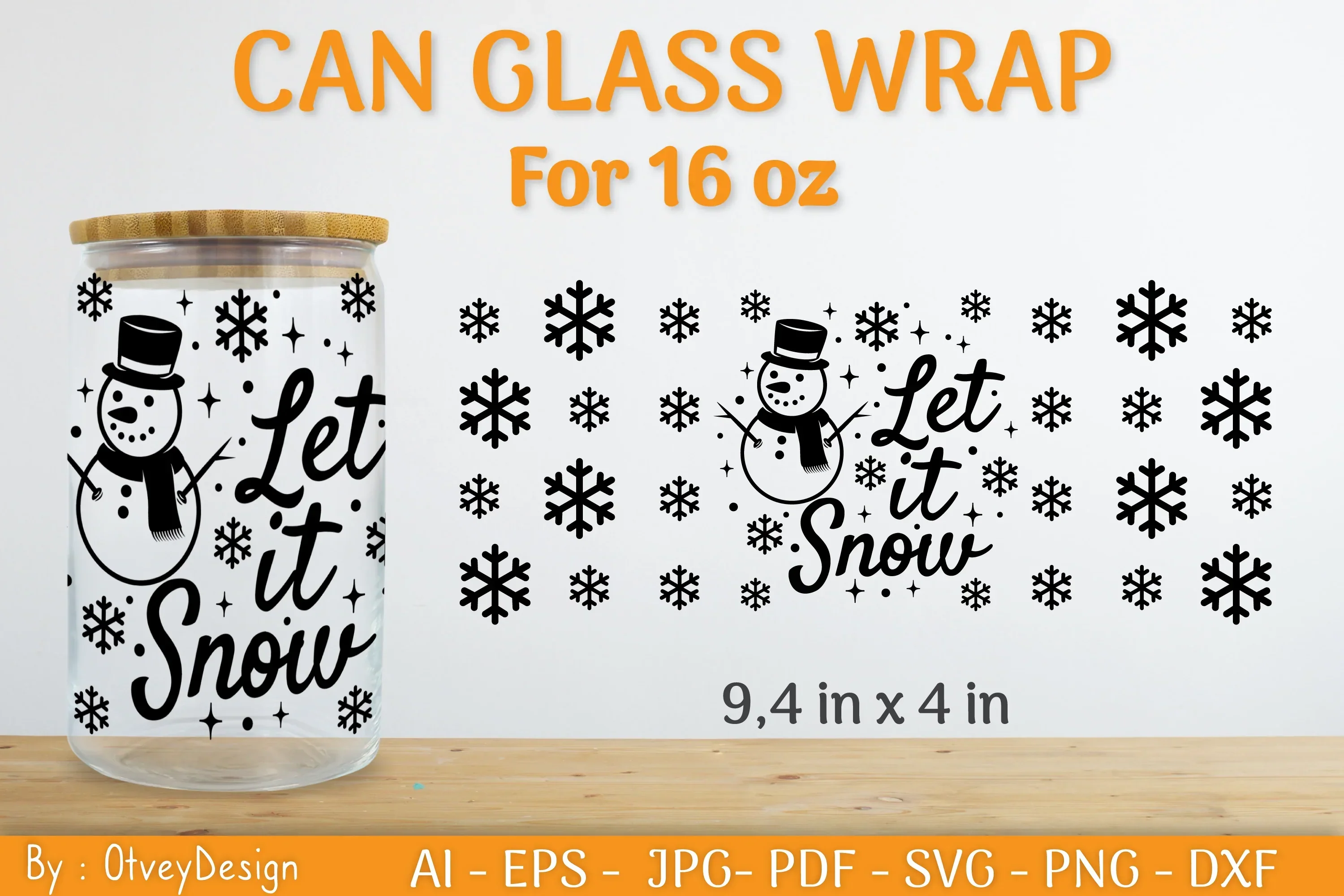 Christmas Can Glass 16 OZ SVG Bundle - Image 2