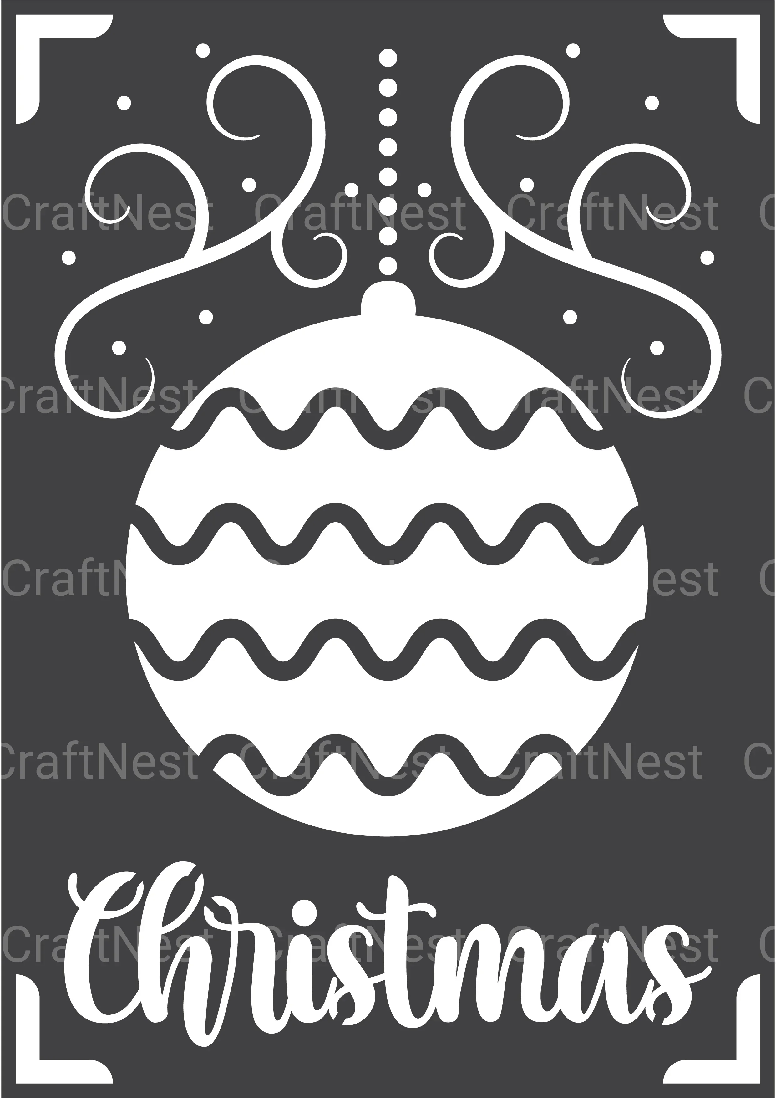 Christmas Card Papercut SVG Bundle - Image 7