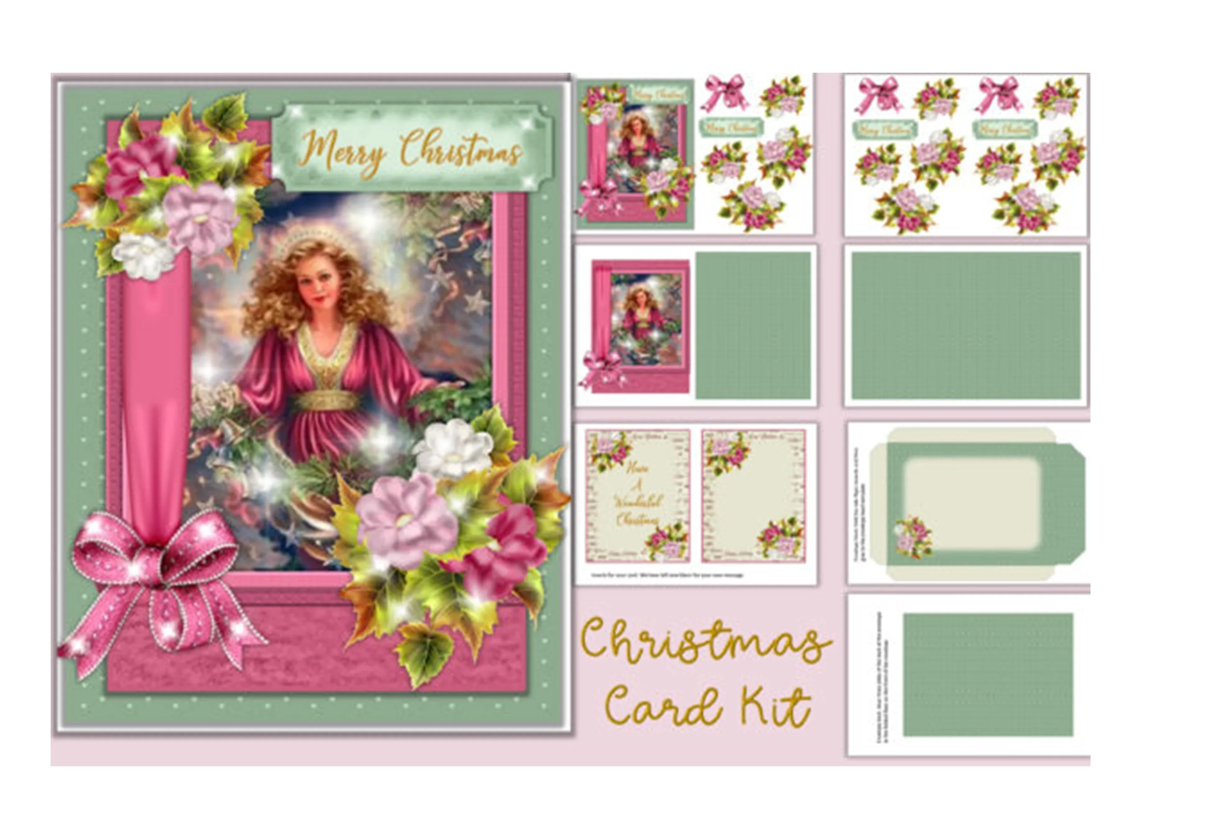 Christmas Card SVG Bundle