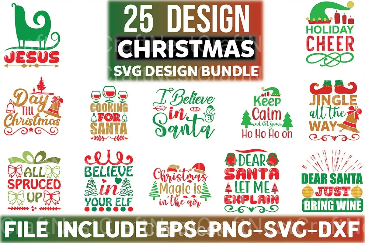Christmas Design 8 Bundle
