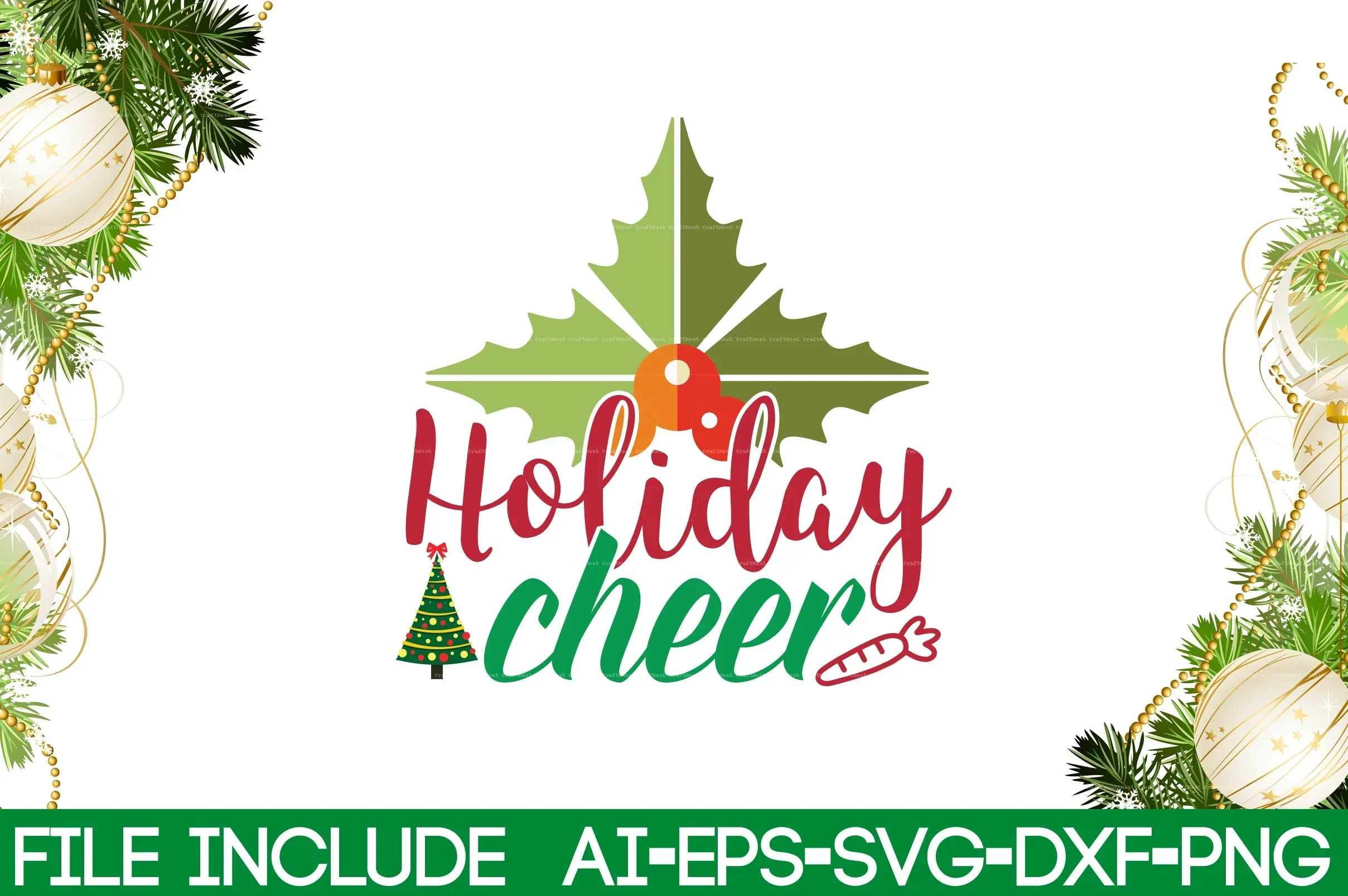 Christmas Design SVG Bundle - Image 9