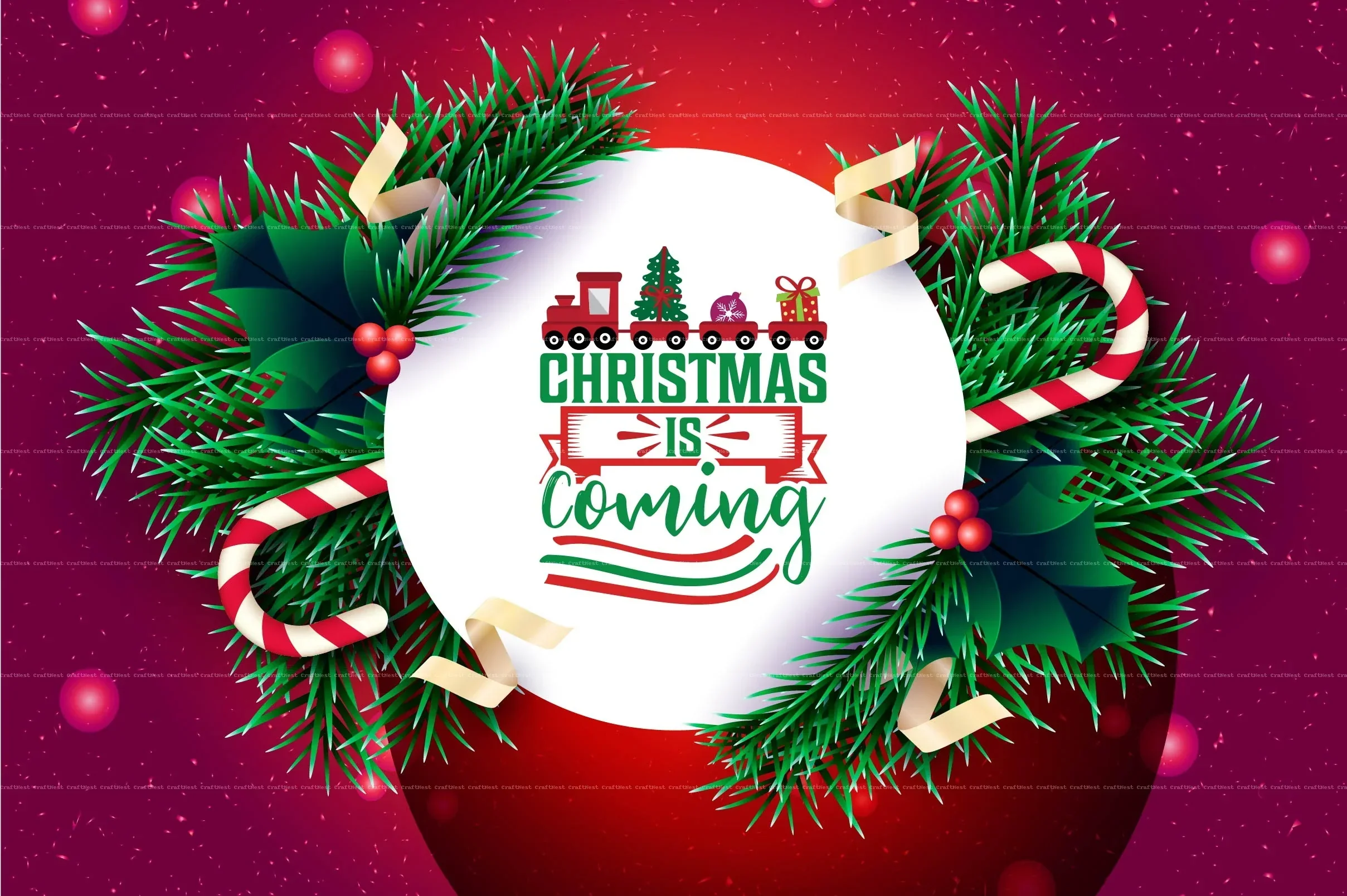 Christmas Design SVG Bundle Pack - Image 3