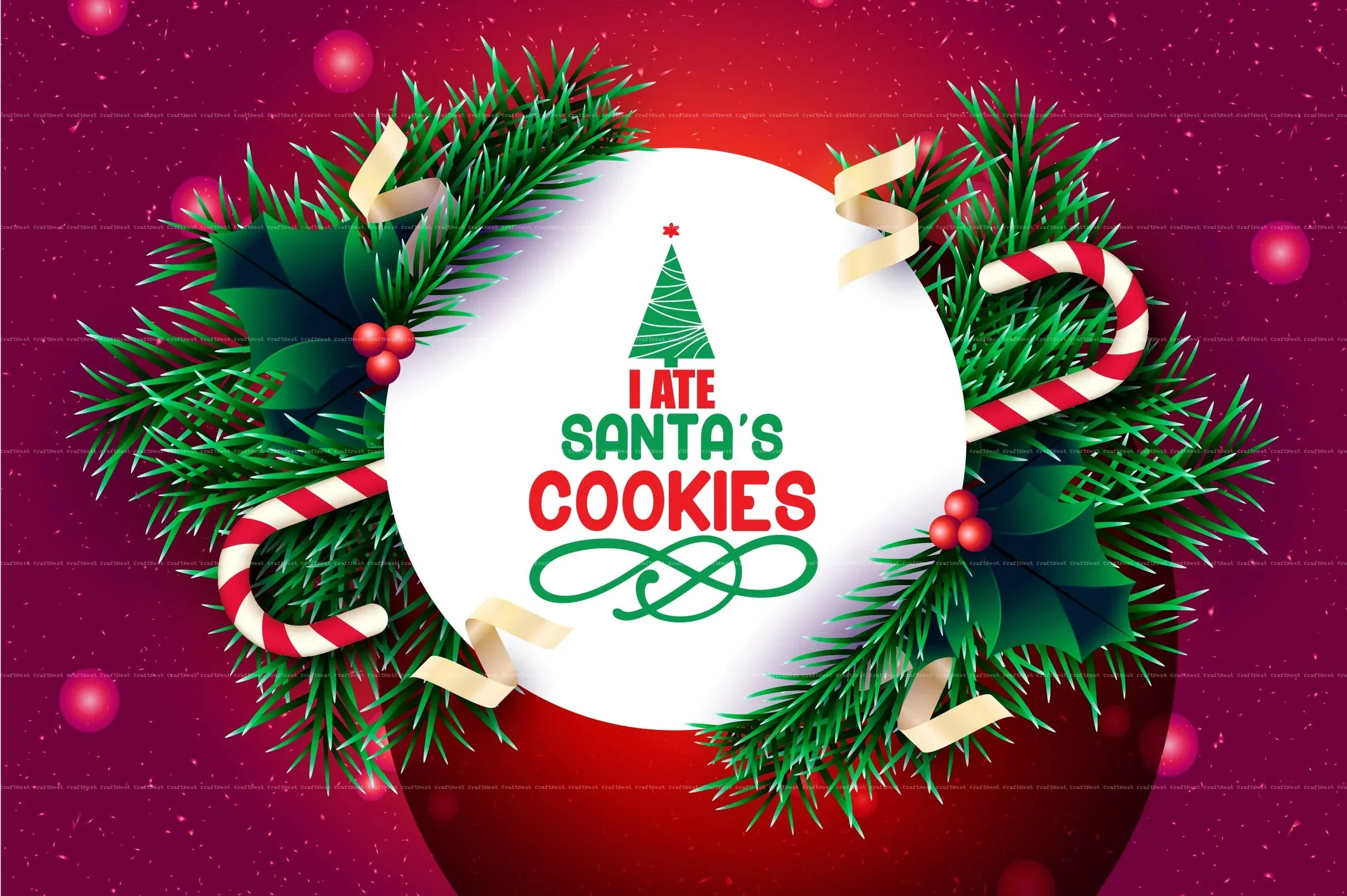 Christmas Design SVG Bundle Pack - Image 9