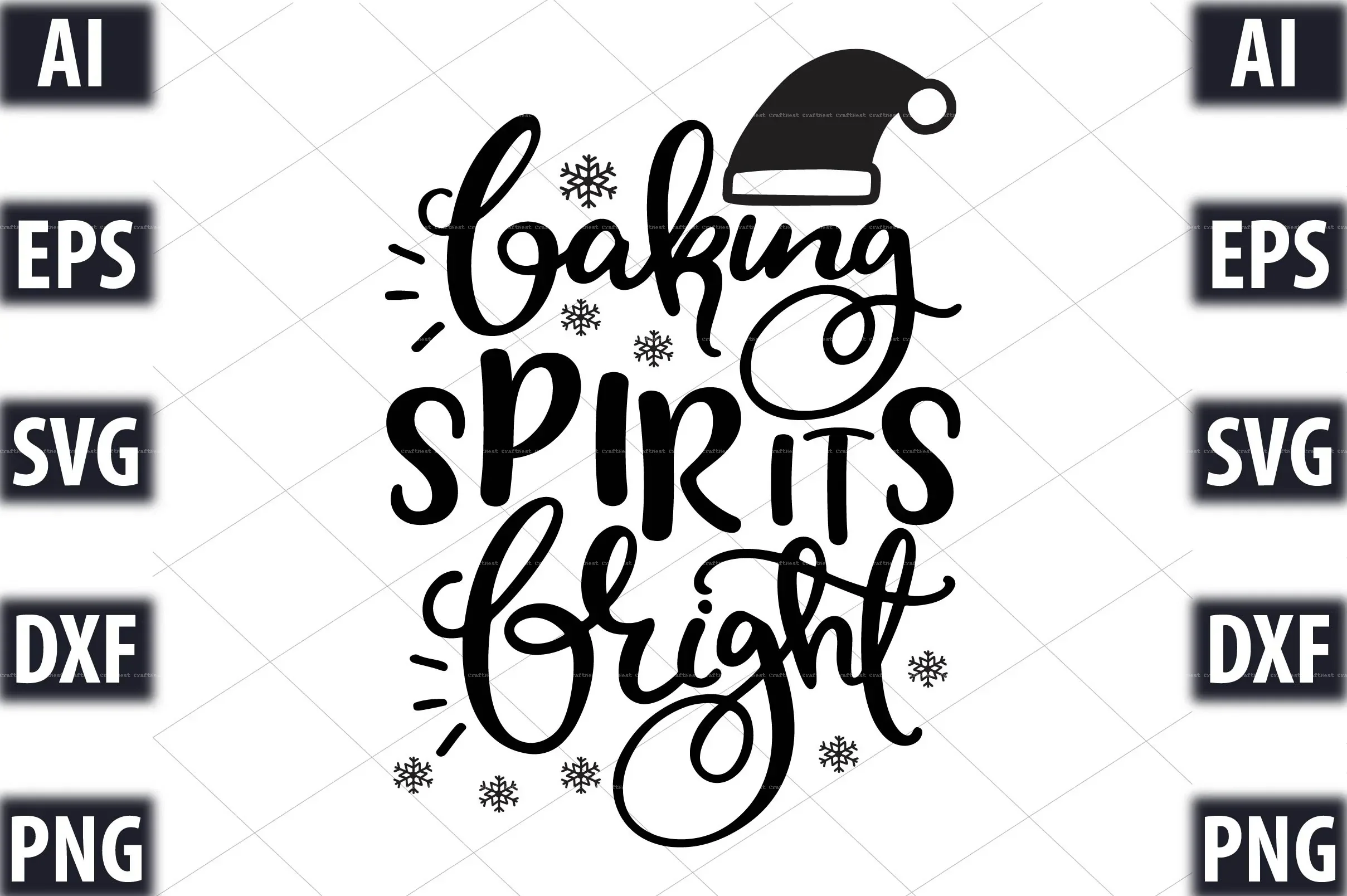 Christmas Design SVG Bundle Pack - Image 5