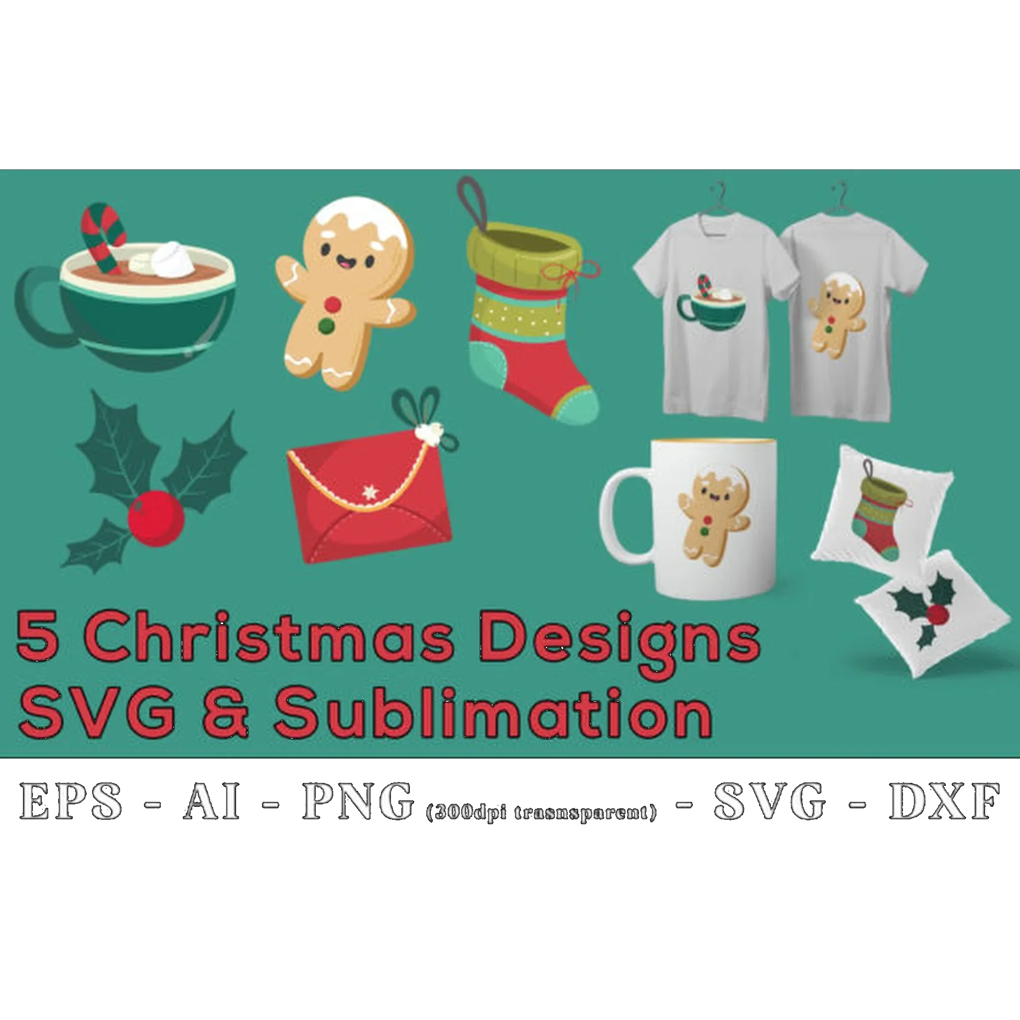 Christmas Designs SVG Set