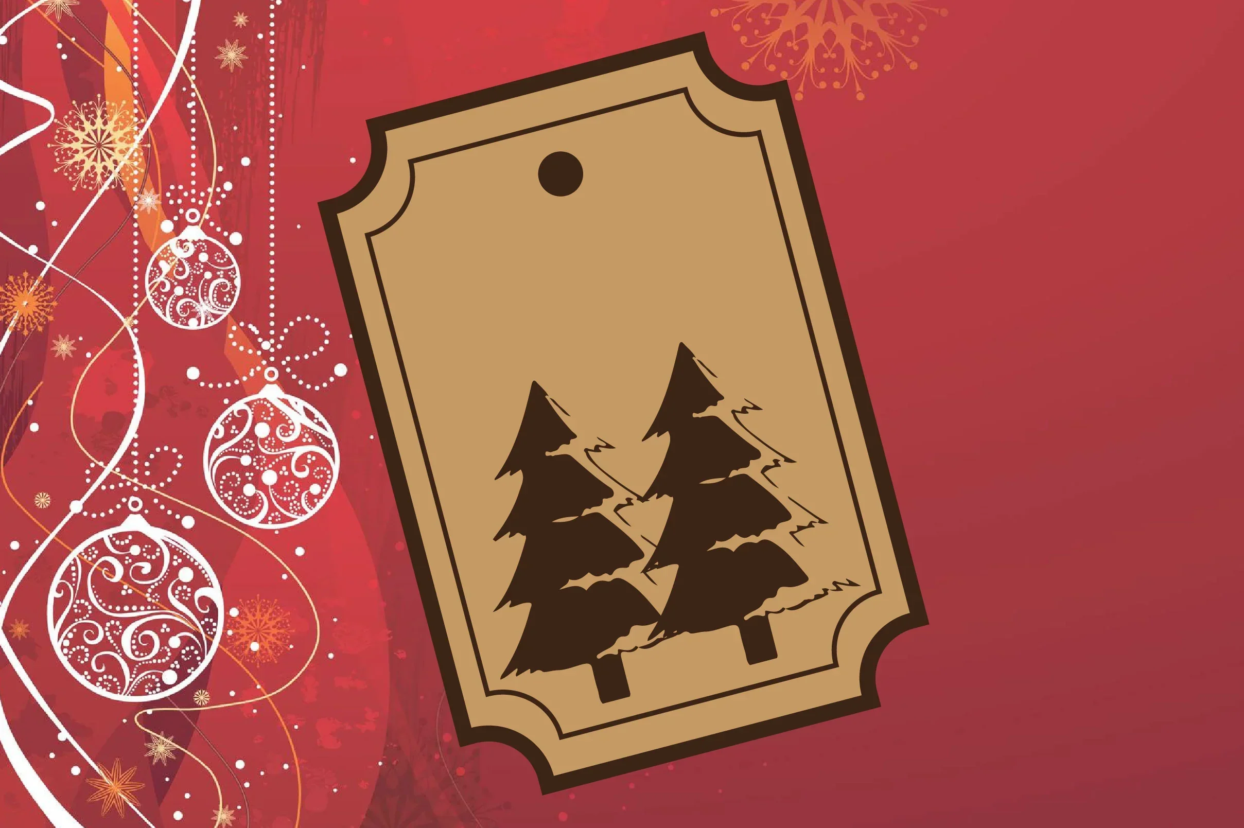 Christmas Gift Tag Laser Cut Bundle - Image 11