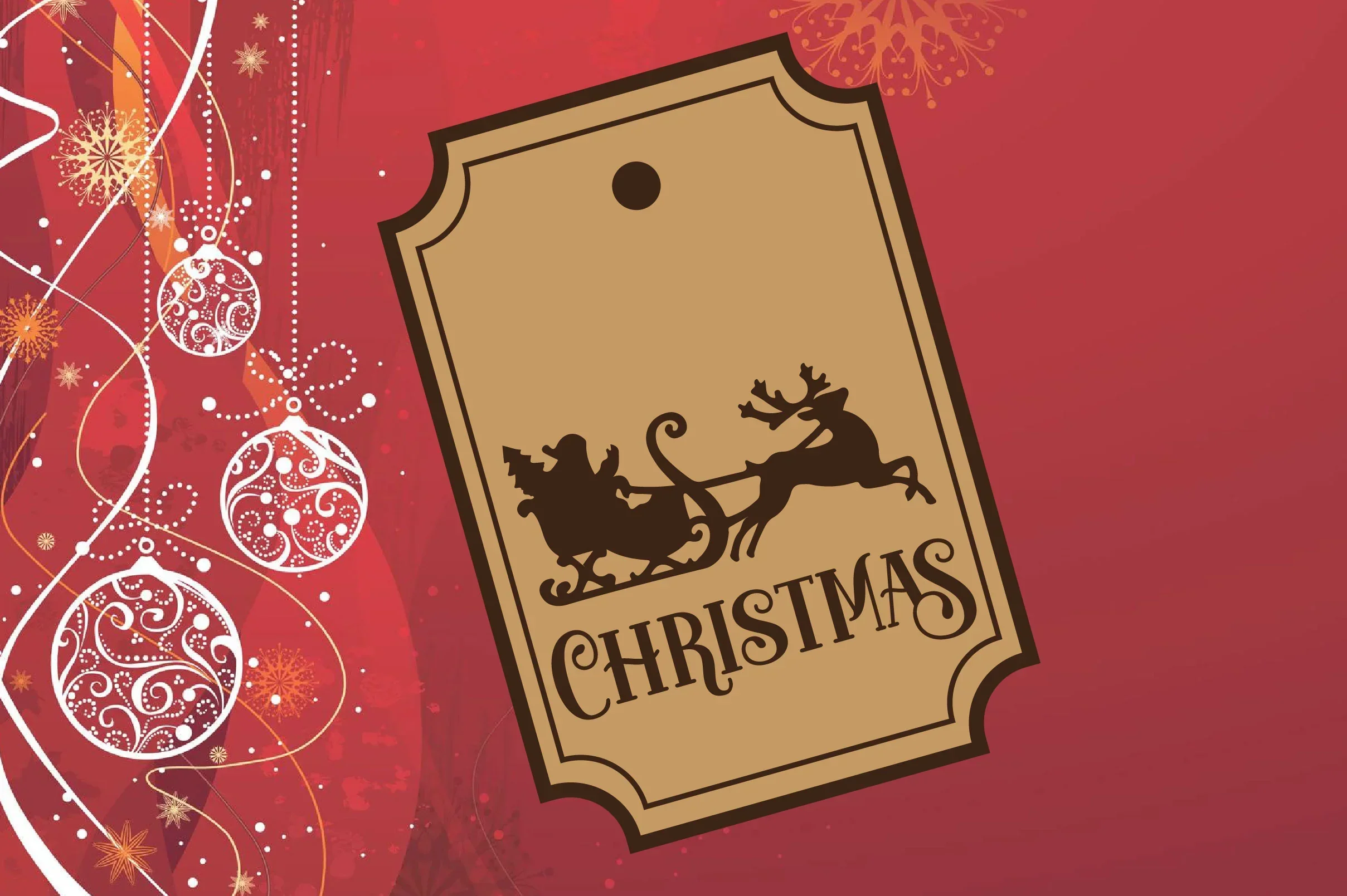 Christmas Gift Tag Laser Cut Bundle - Image 8