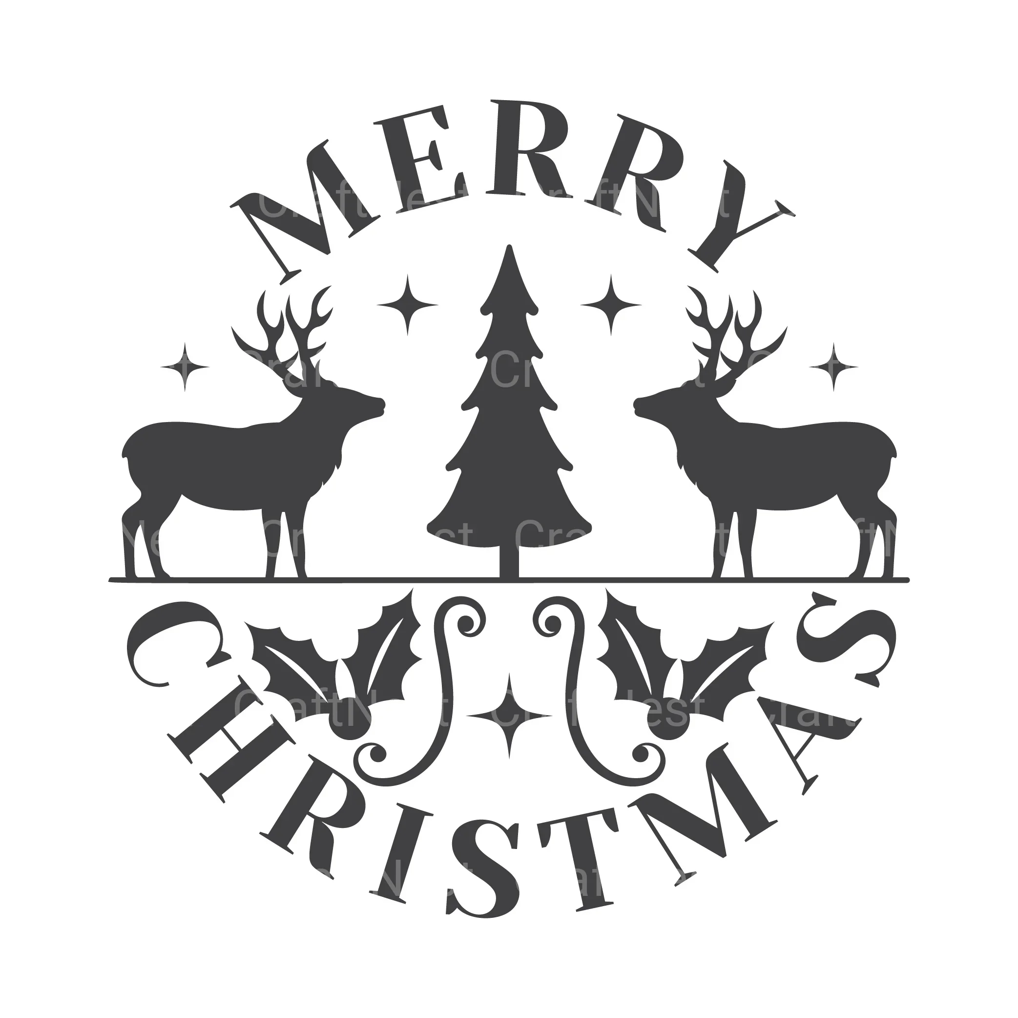 Christmas Ornament SVG Bundle - Image 8