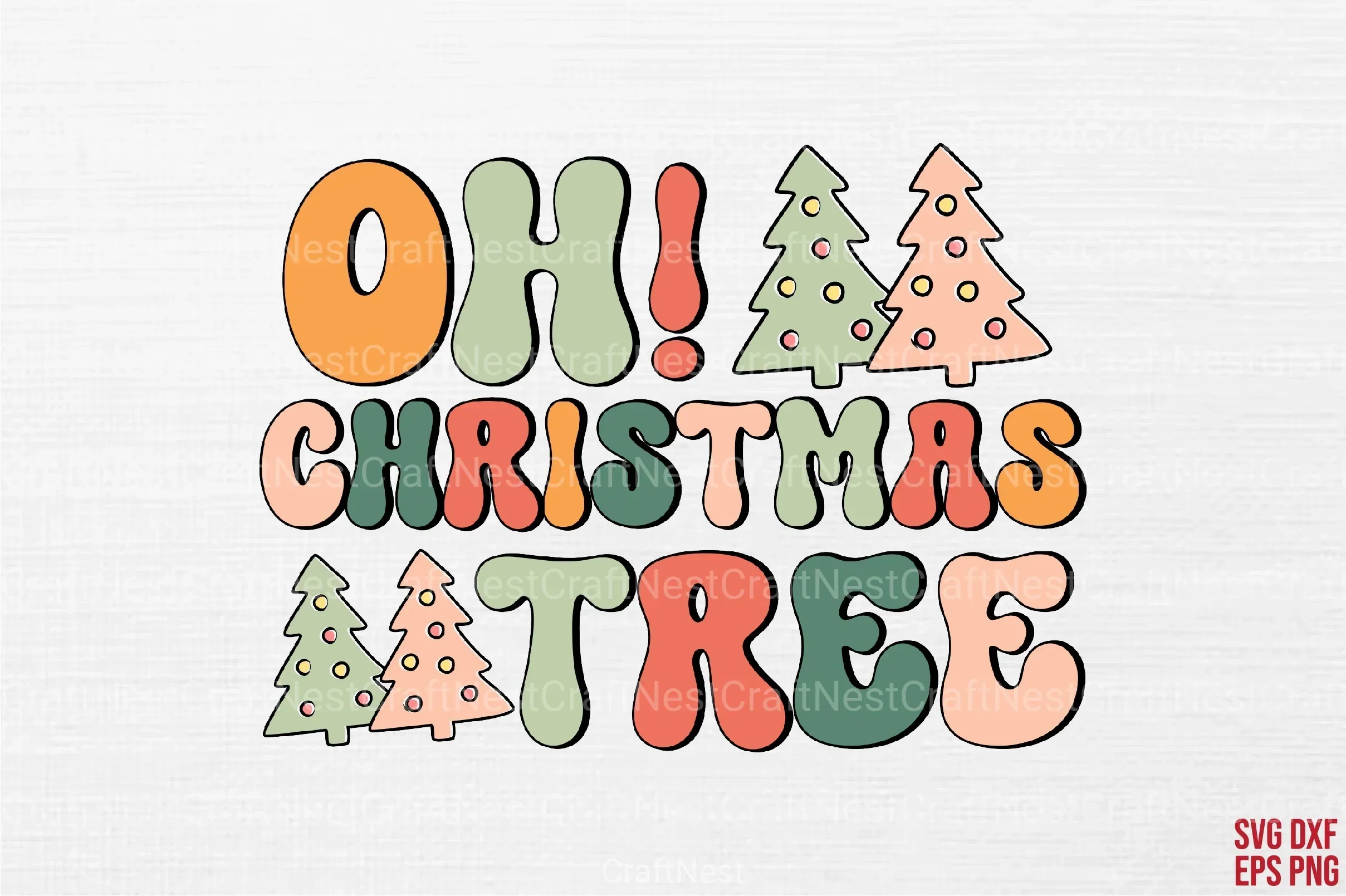 Christmas Retro Bundle6 Bundle - Image 3
