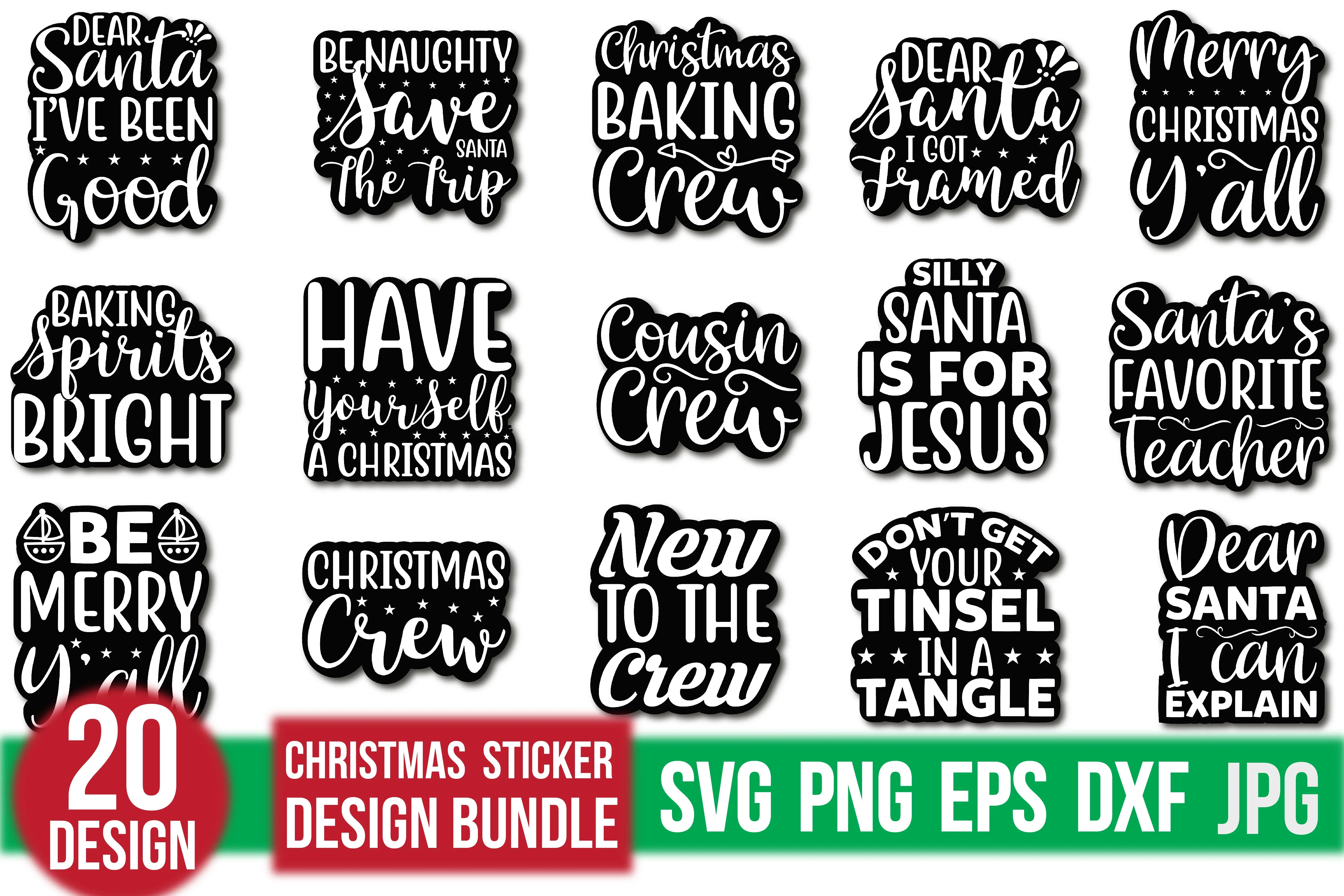 Christmas Sticker Bundle - Image 3