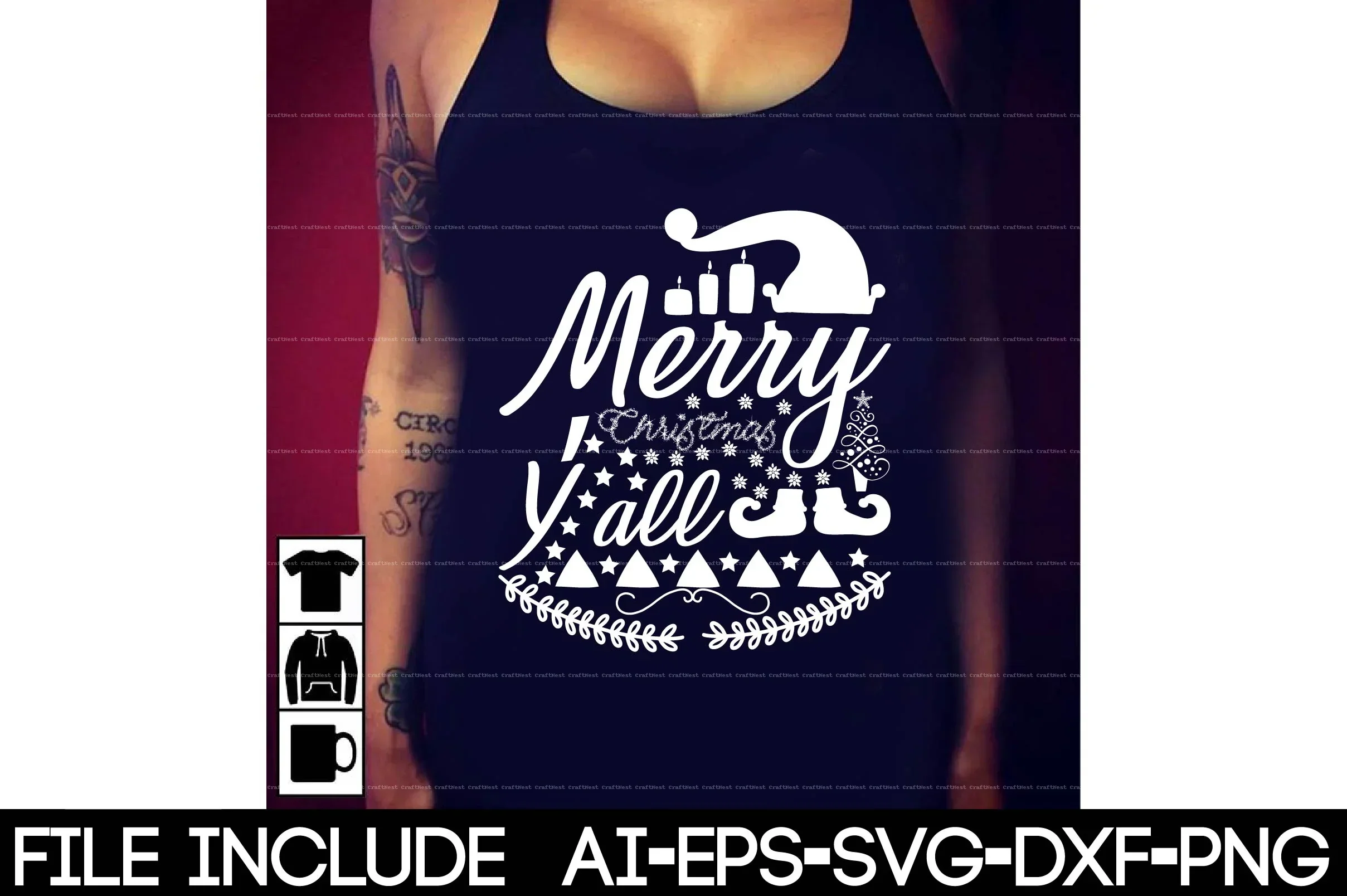 Christmas SVG Bundle - Image 4