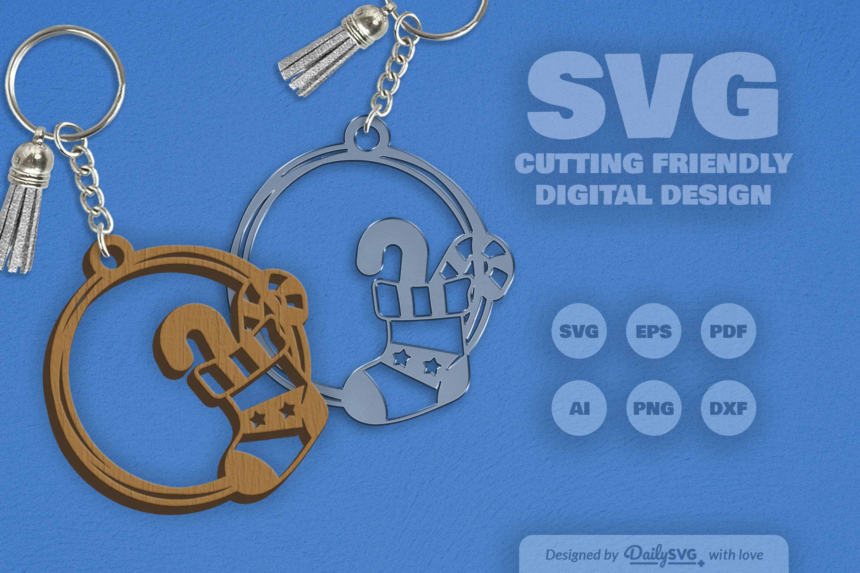 Christmas SVG Round SVG Bundle - Image 2