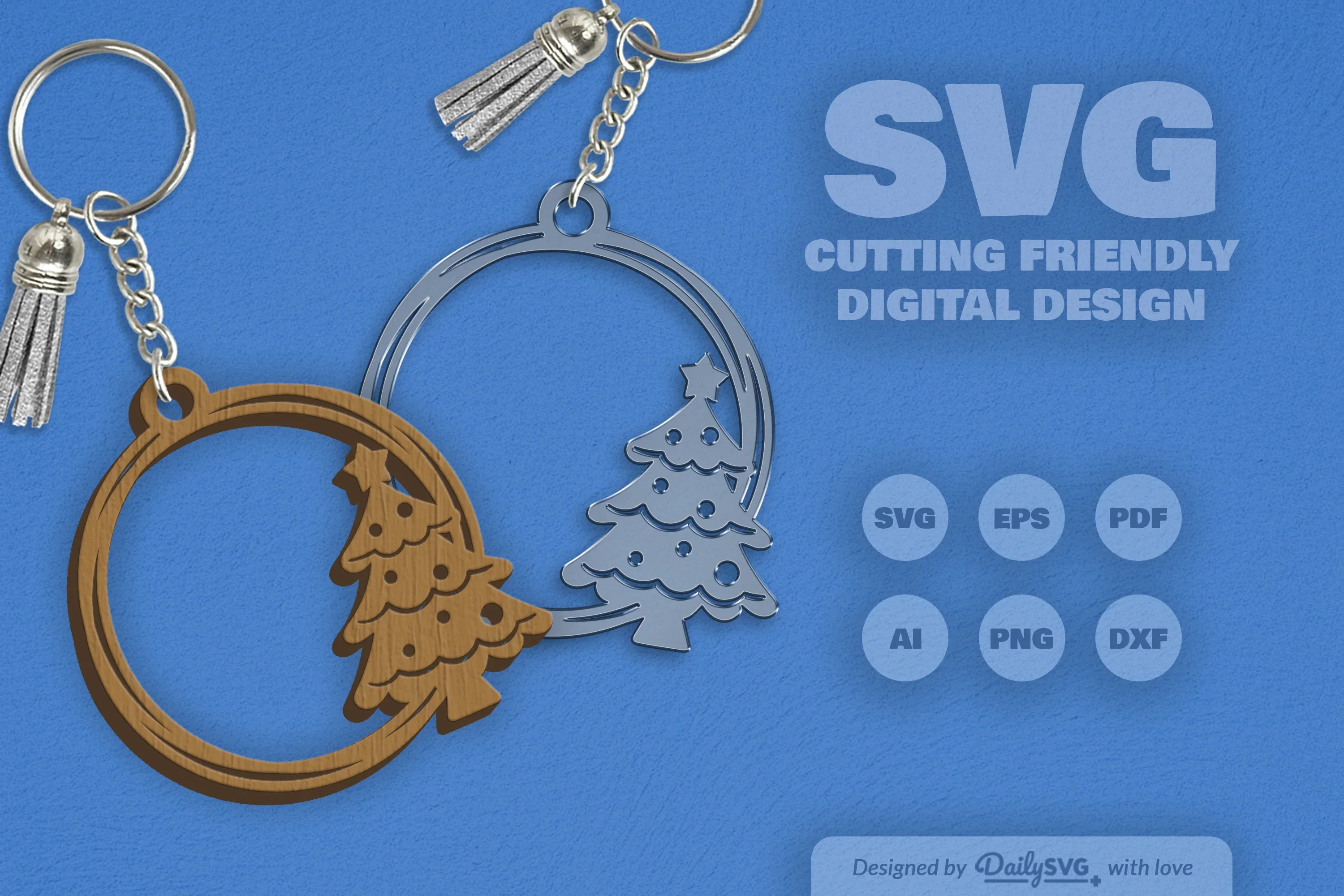 Christmas SVG Round SVG Bundle - Image 2