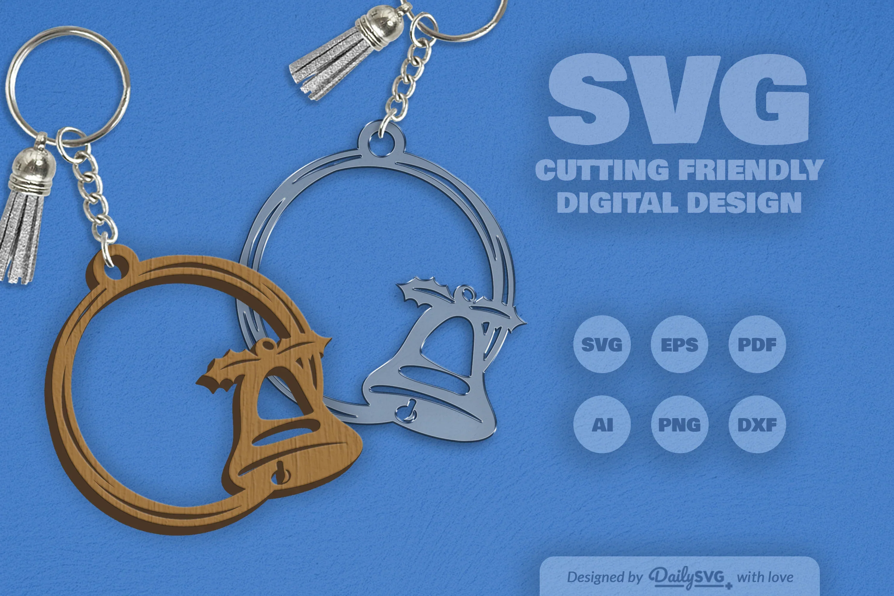 Christmas SVG Round SVG Bundle Collection - Image 2
