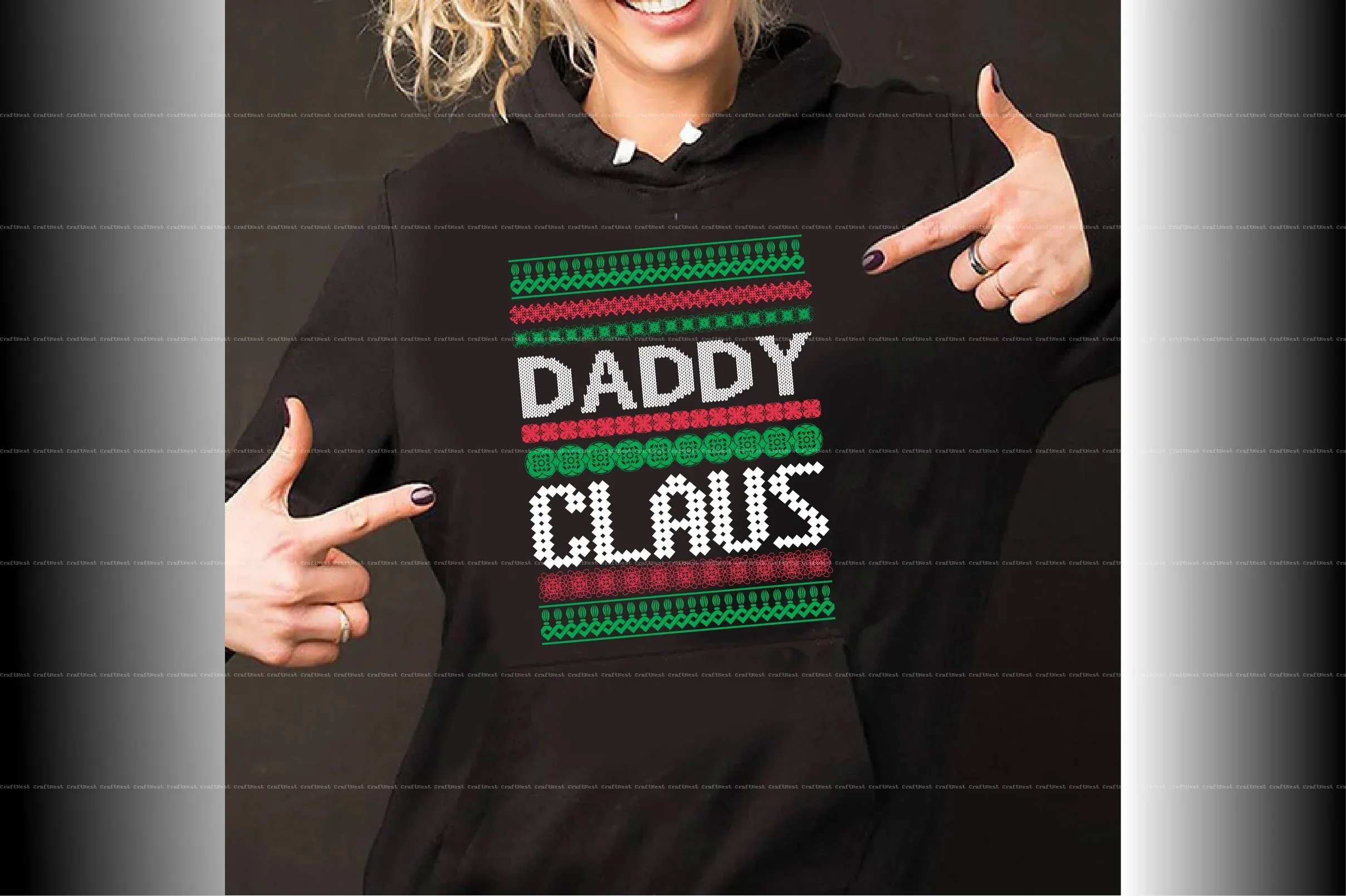 Christmas Sweater Design SVG Bundle - Image 5