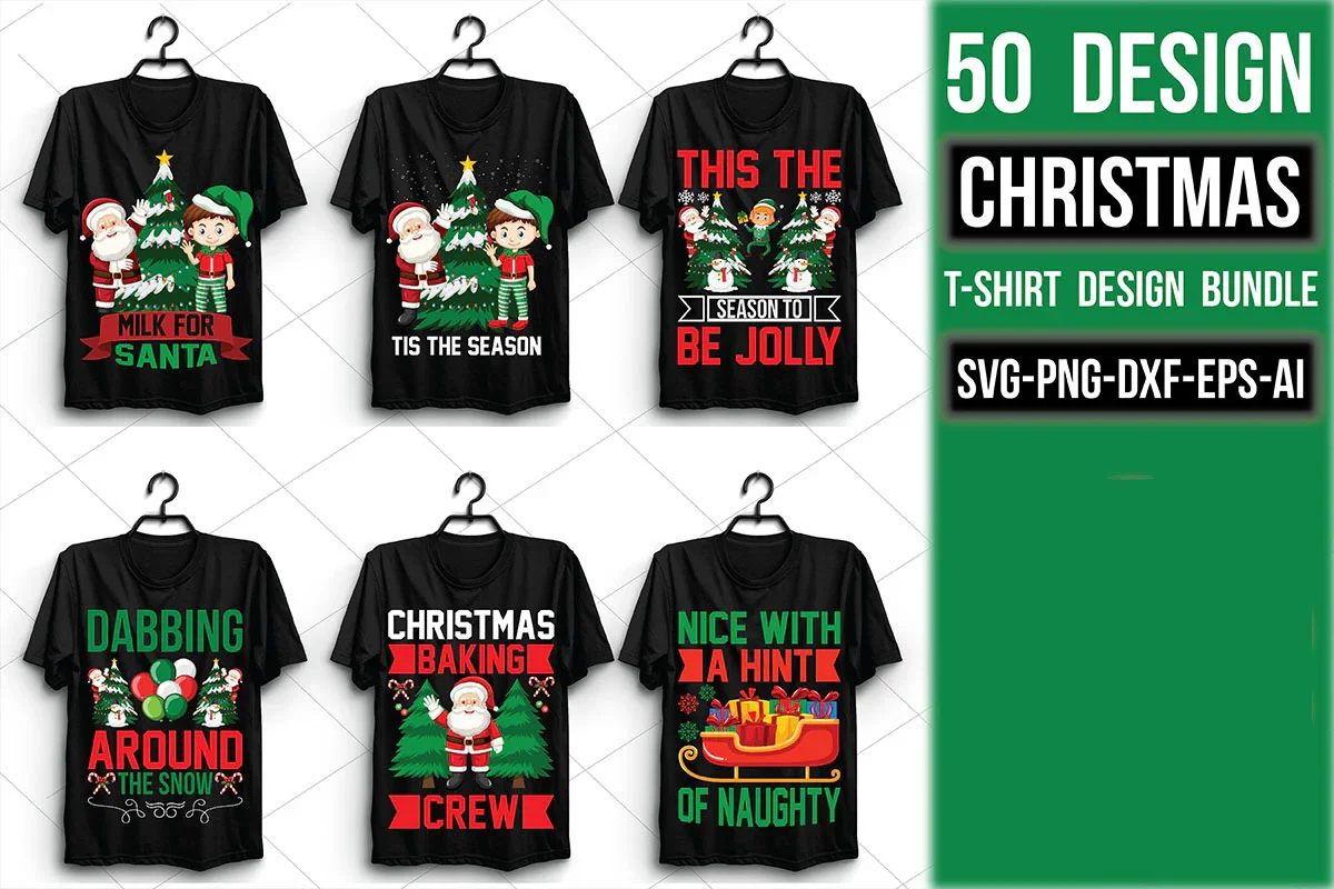 Christmas T Shirt Bundle