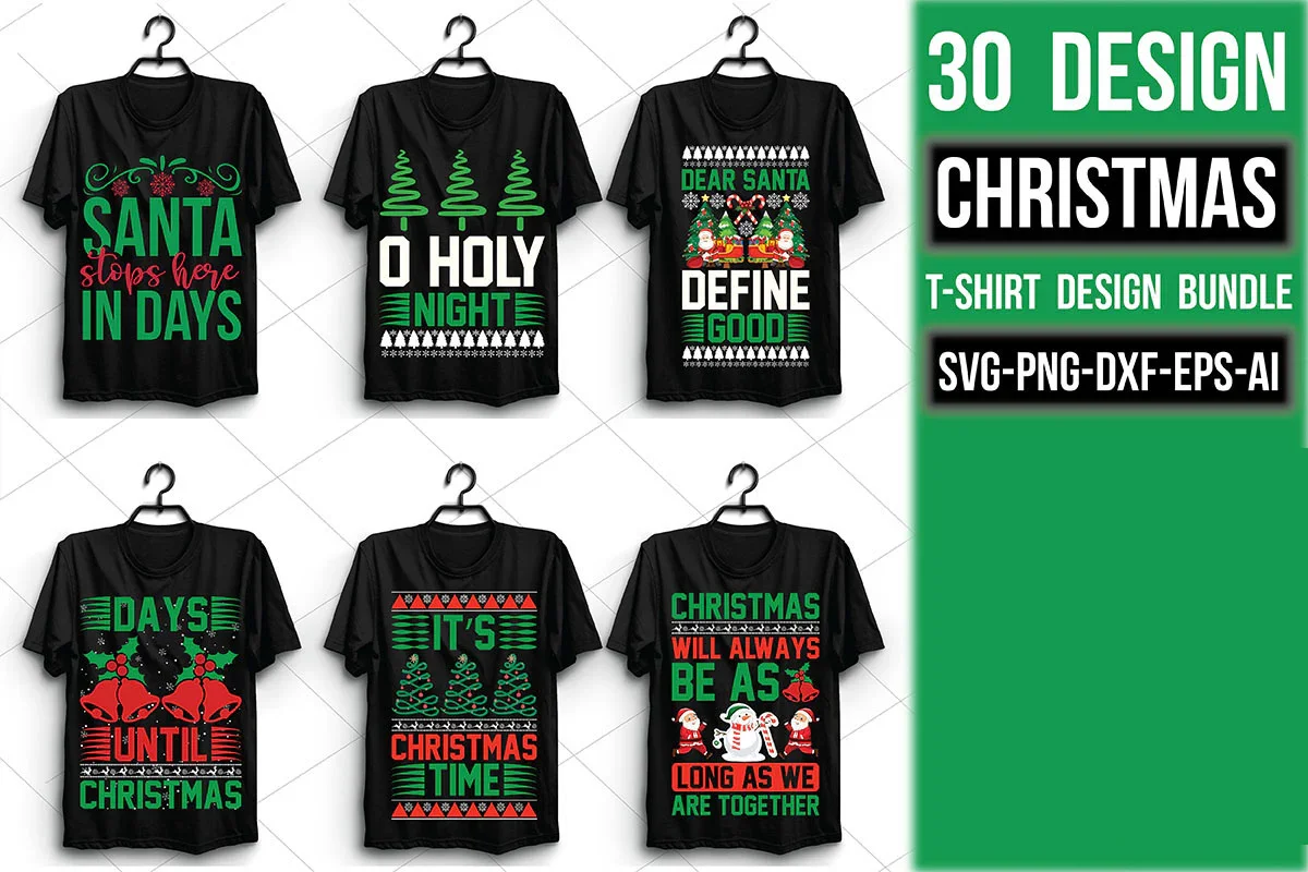Christmas T Shirt Bundle