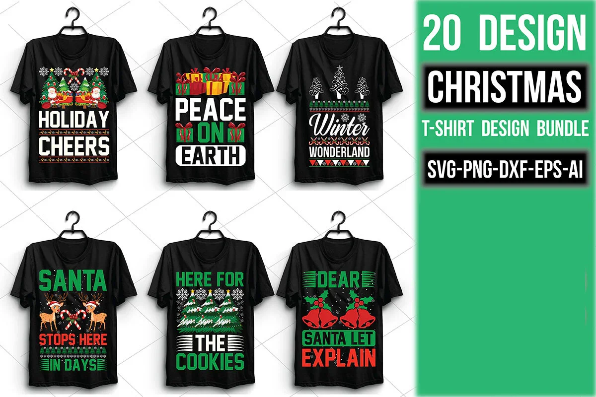 Christmas T Shirt Bundle