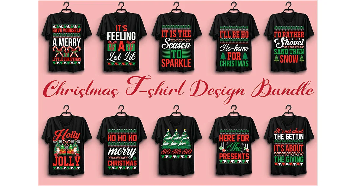 Christmas T Shirt Bundle