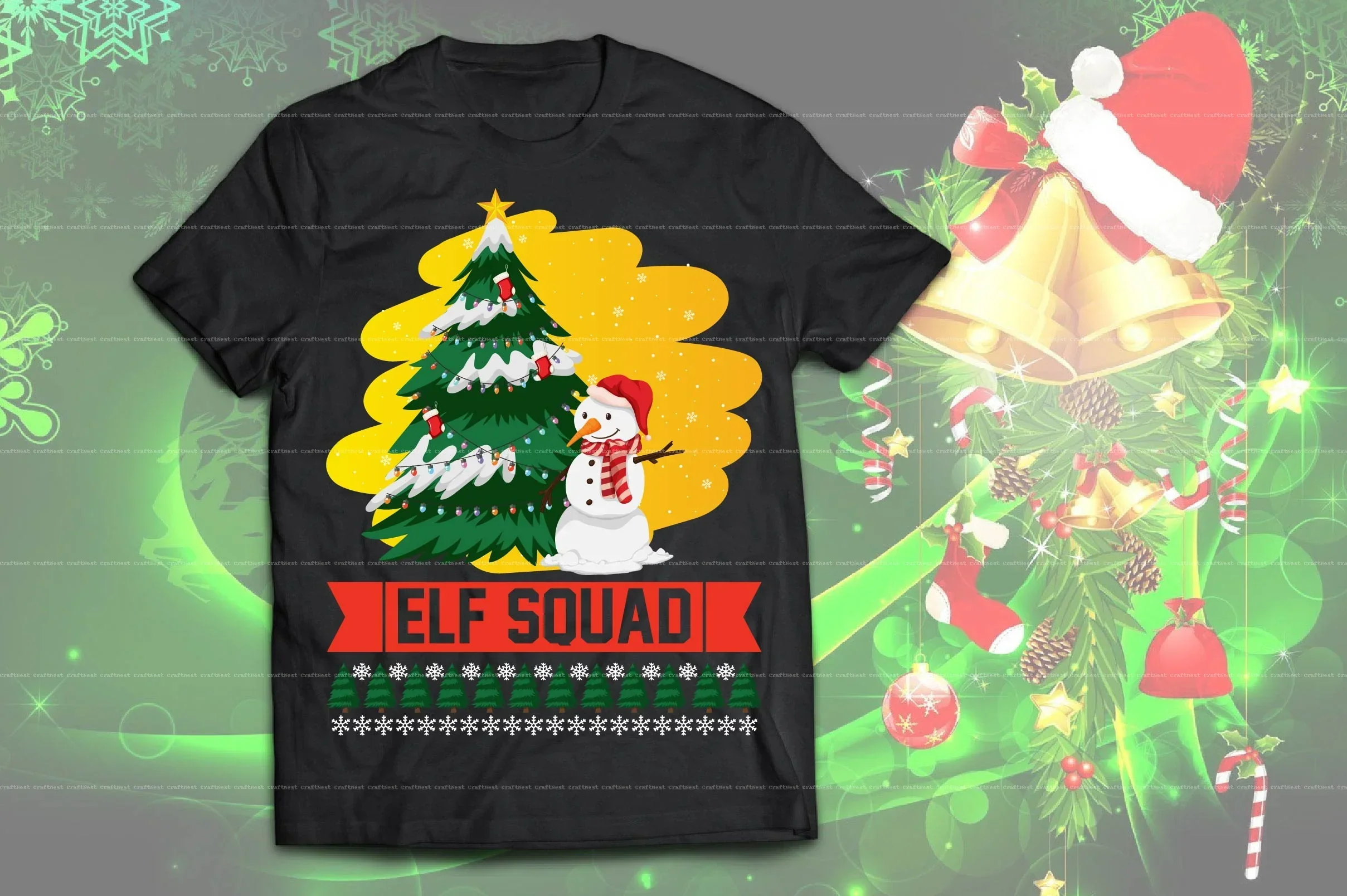 Christmas T-Shirt Design SVG Bundle - Image 5