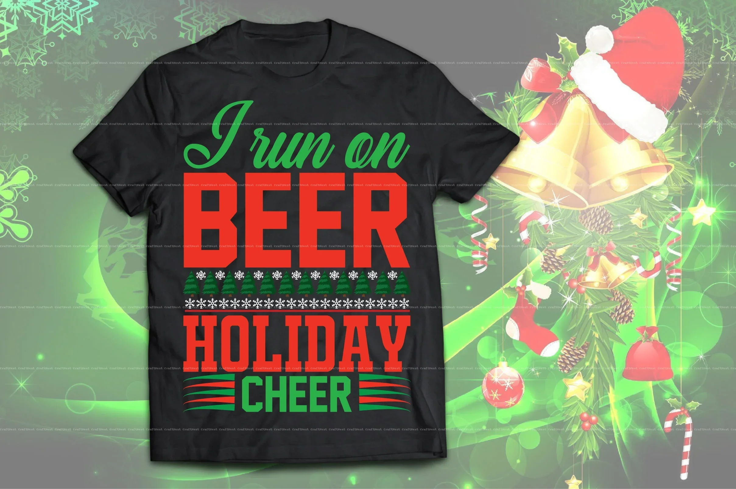 Christmas T-Shirt Design SVG Bundle - Image 5