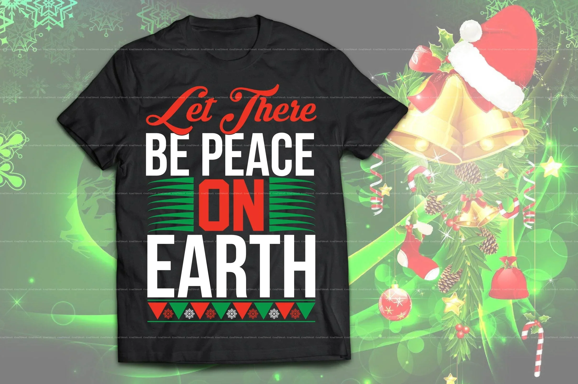 Christmas T-Shirt Design SVG Bundle - Image 6