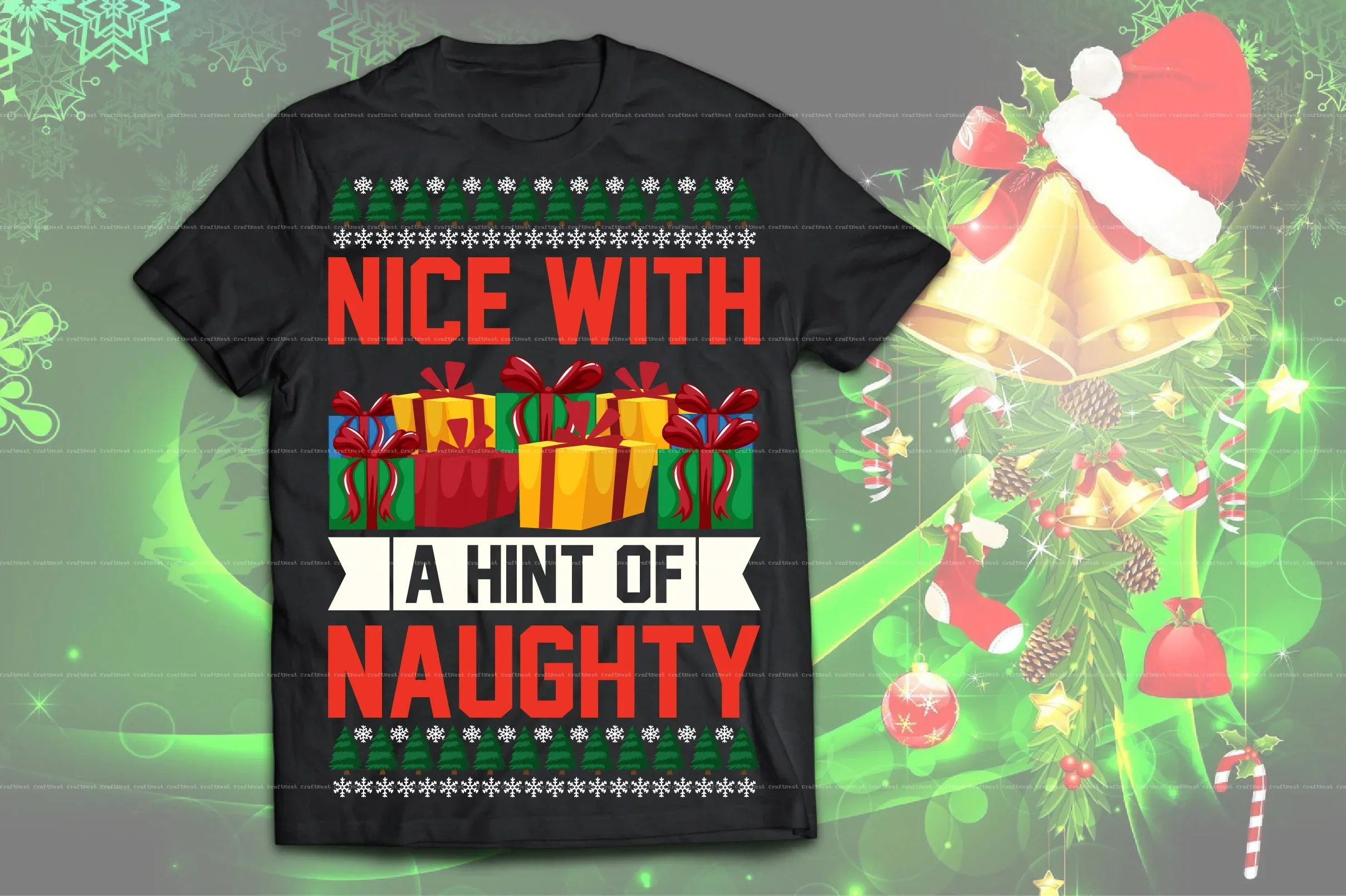 Christmas T-Shirt Design SVG Bundle - Image 2