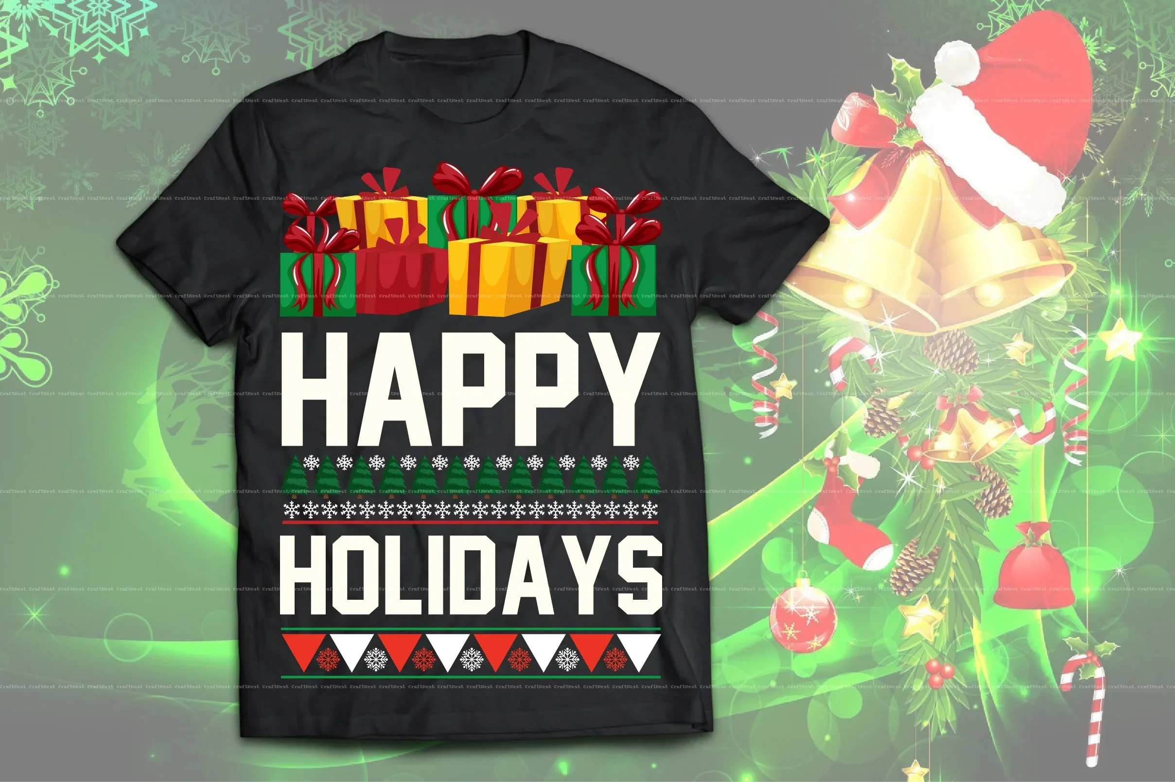 Christmas T-Shirt Design SVG Bundle - Image 2