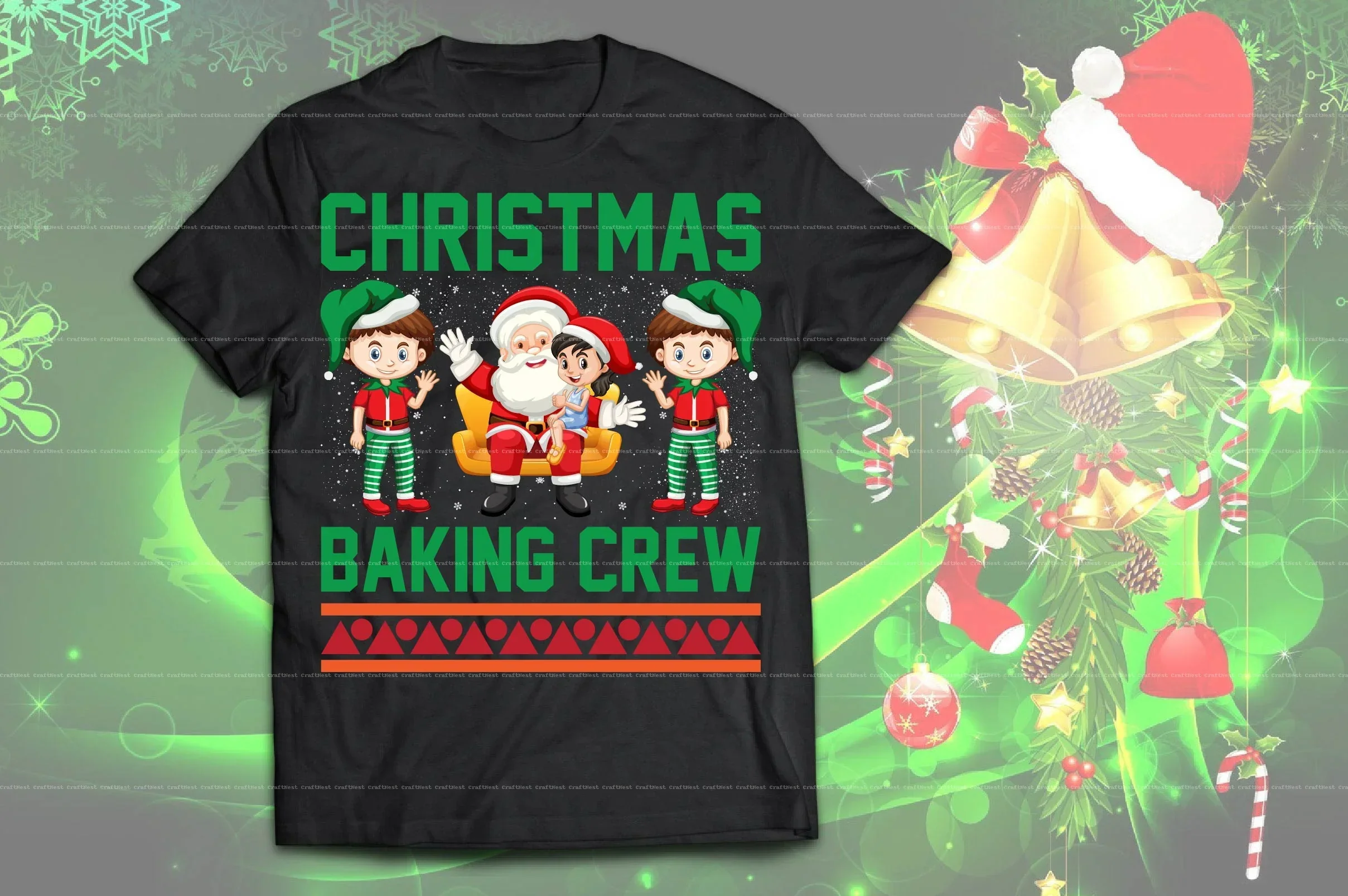 Christmas T-Shirt Design SVG Bundle - Image 2