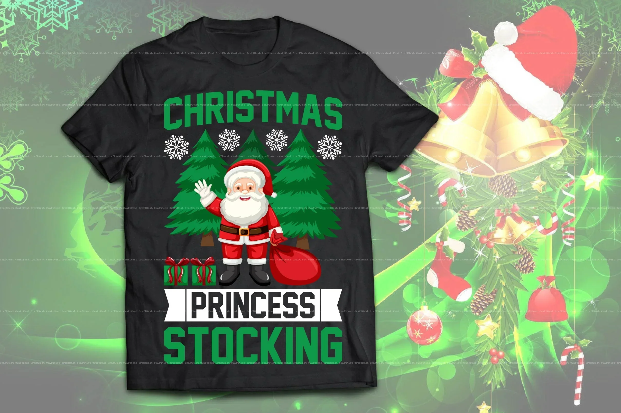 Christmas T-Shirt Design SVG Bundle - Image 10