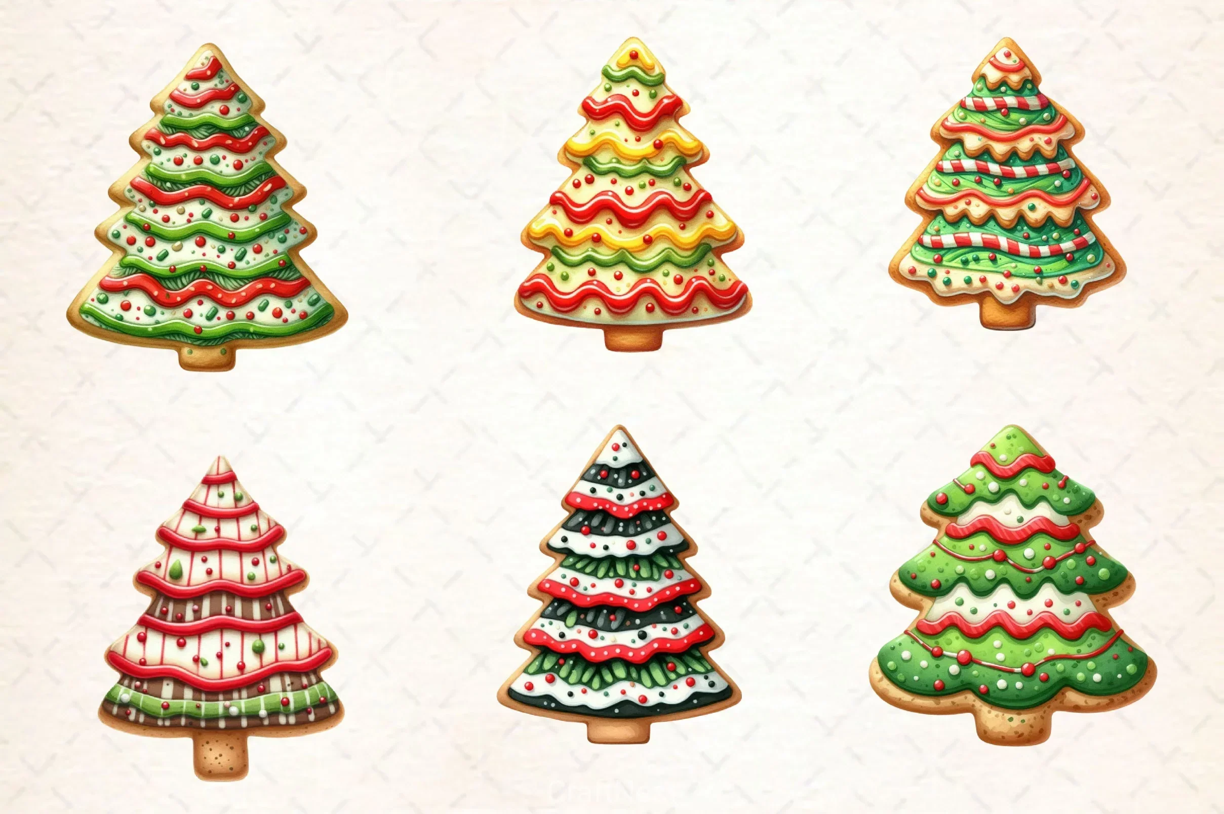Christmas Tree Cake Christmas SVG Bundle - Image 3