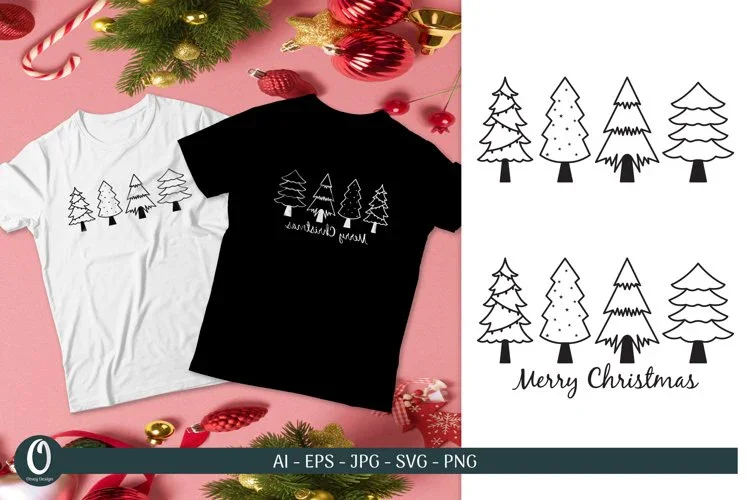 Christmas Tree SVG Bundle