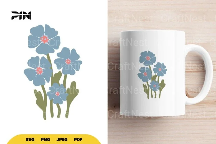 Classic Style Flower SVG Bundle