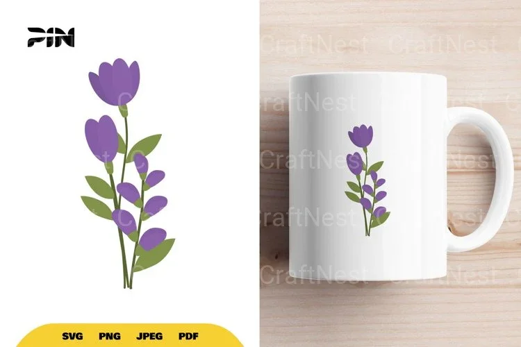 Classic Style Flower SVG Bundle