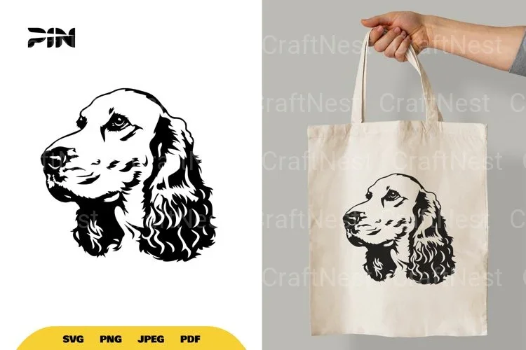 Cocker Spaniel Dog Pet Lovers SVG Bundle