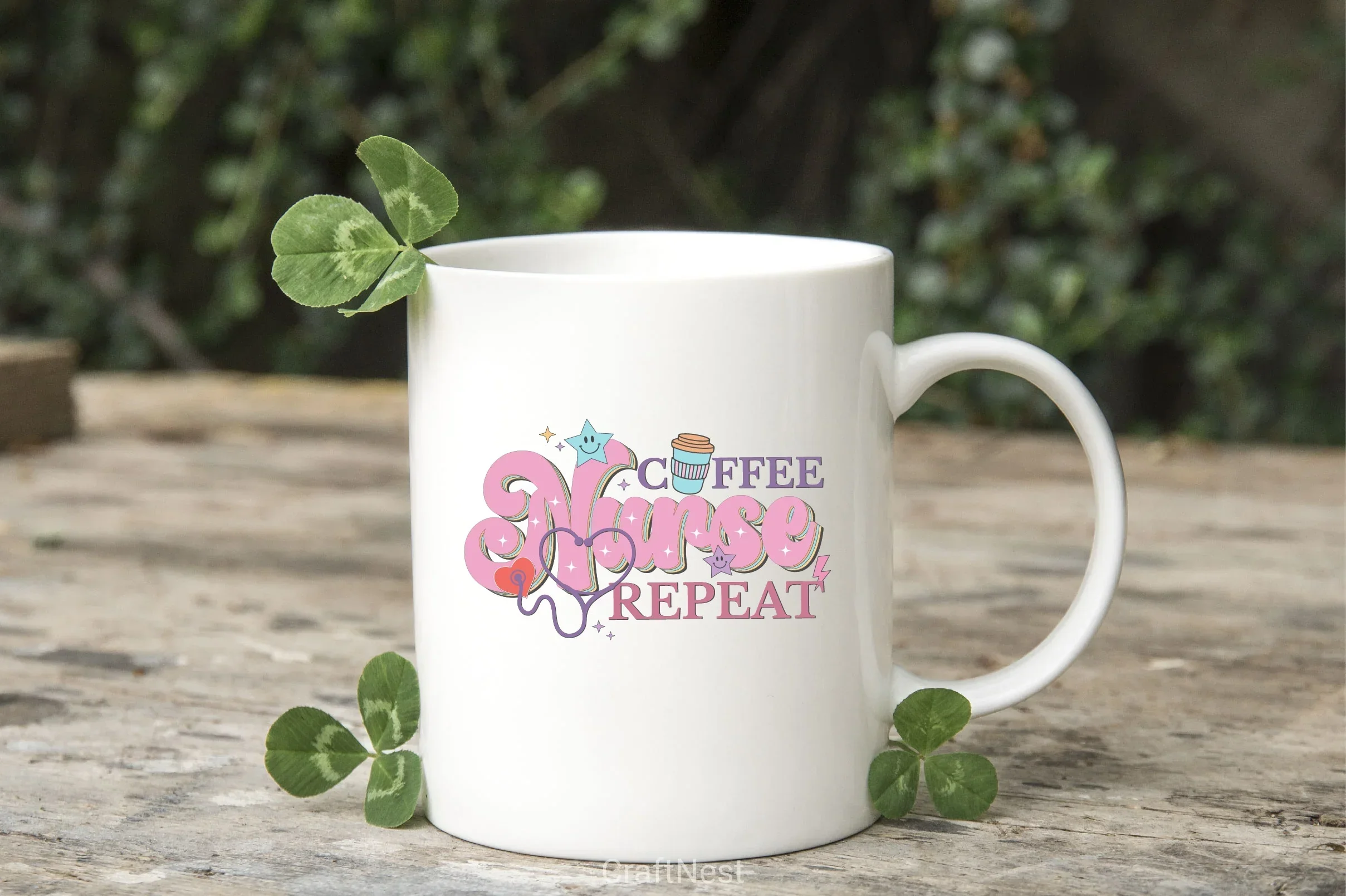 Coffee Nurse Repeat SVG Bundle - Image 3
