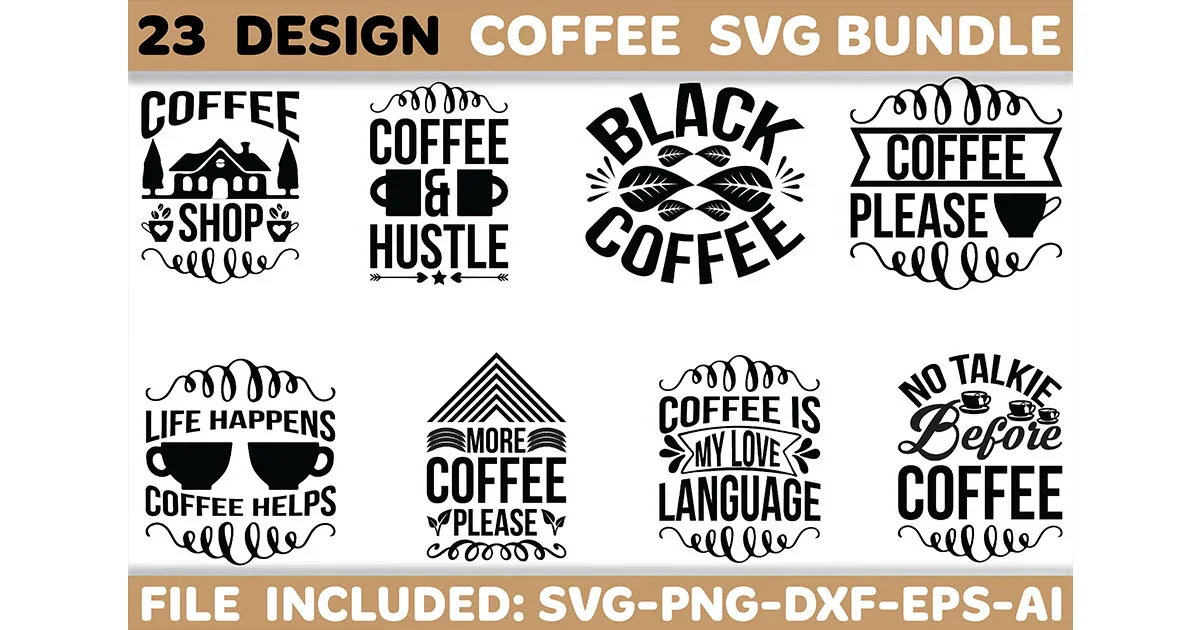 Coffee SVG Bundle