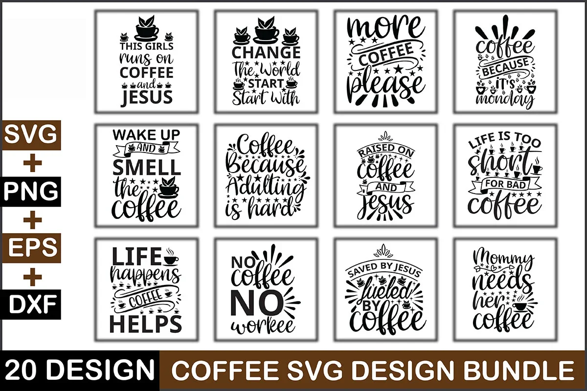 Coffee SVG Bundle - Image 2