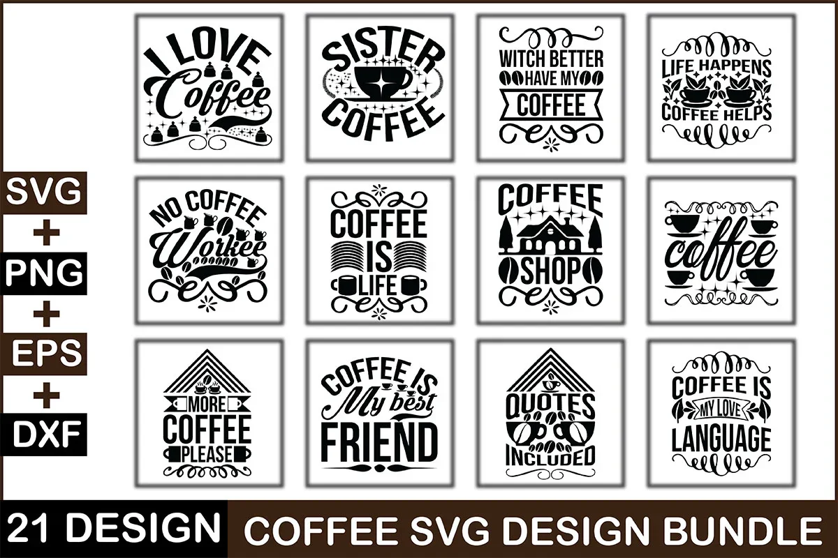 Coffee SVG Bundle - Image 3