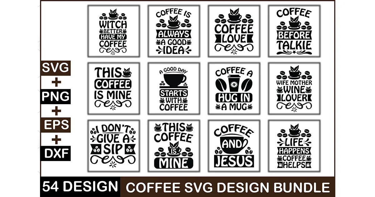 Coffee SVG Bundle - Image 3