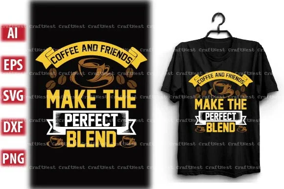 Coffee T-Shirt Design SVG Bundle - Image 10