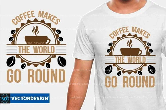 Coffee T-Shirt Design SVG Bundle - Image 2